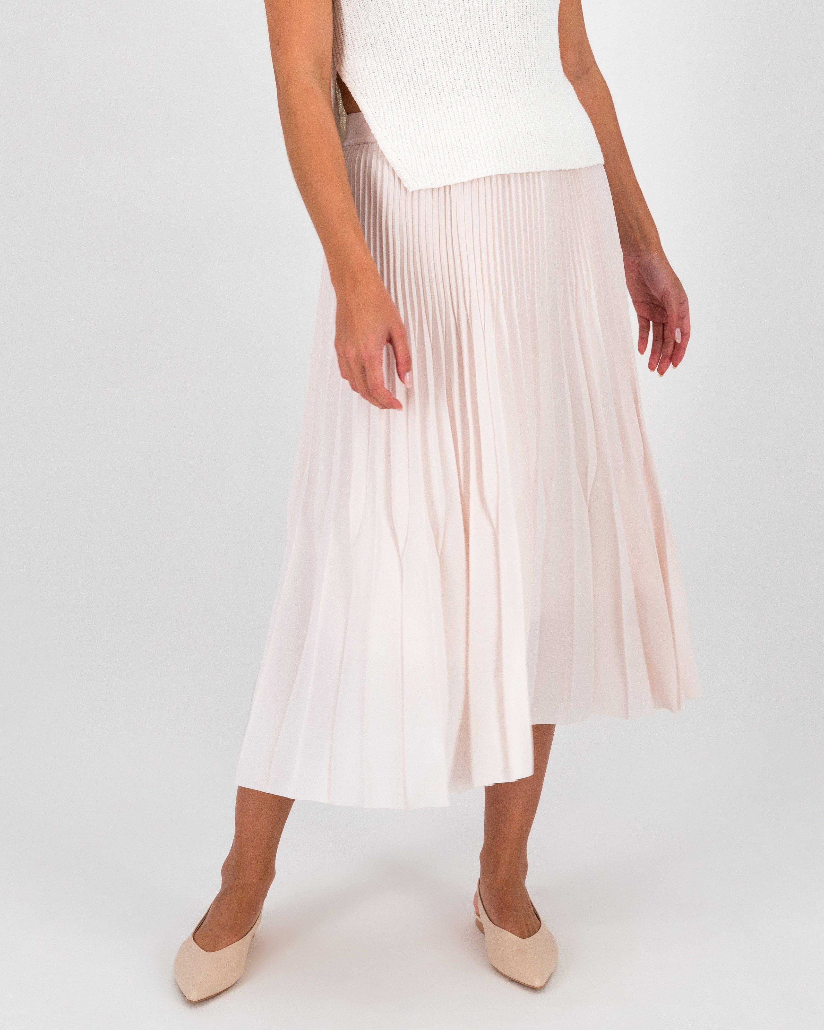 Bongani Pleated Skirt  -  Pink