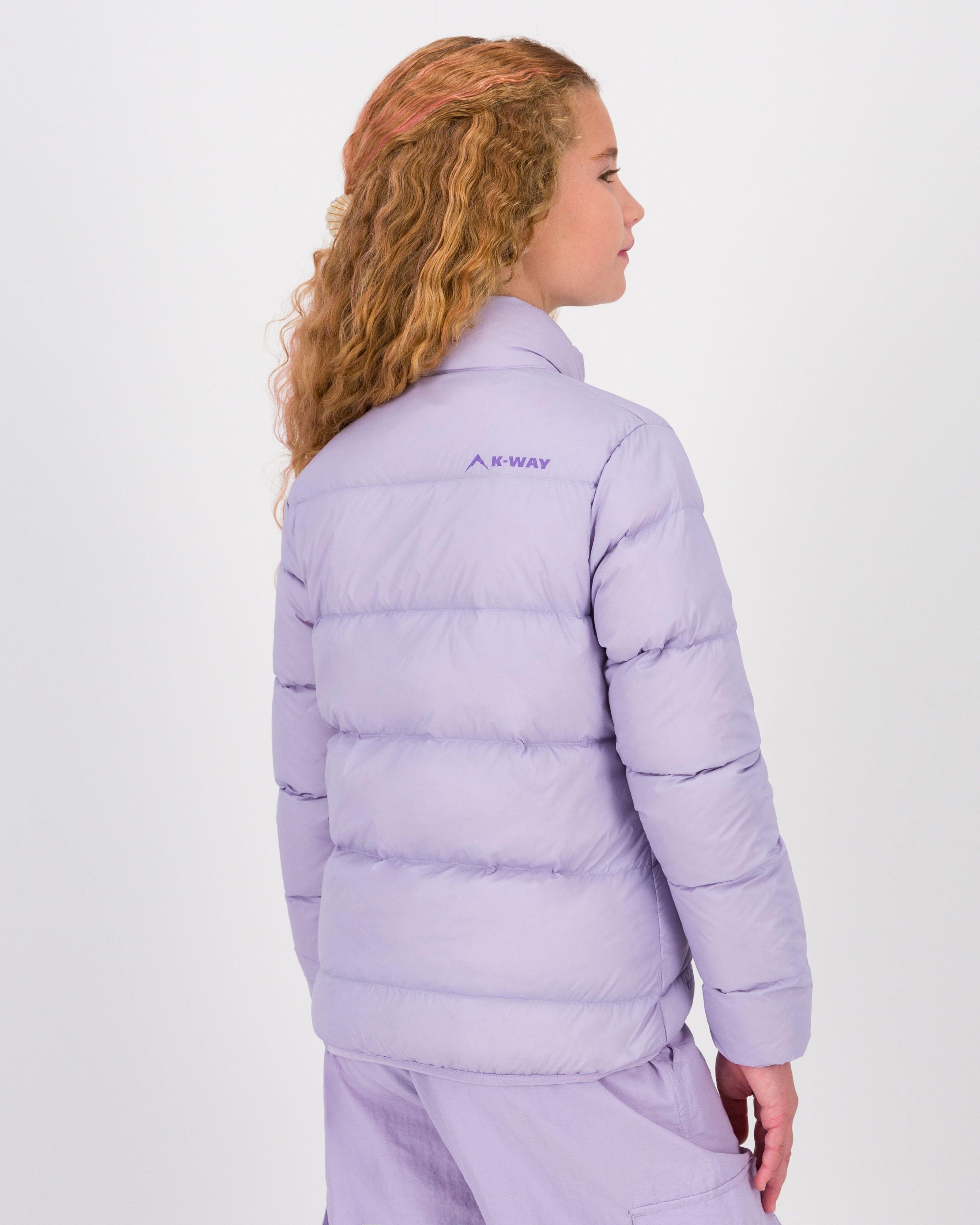 K-Way Youth K-Lite Wide Channel Down Puffer Jacket -  Lilac