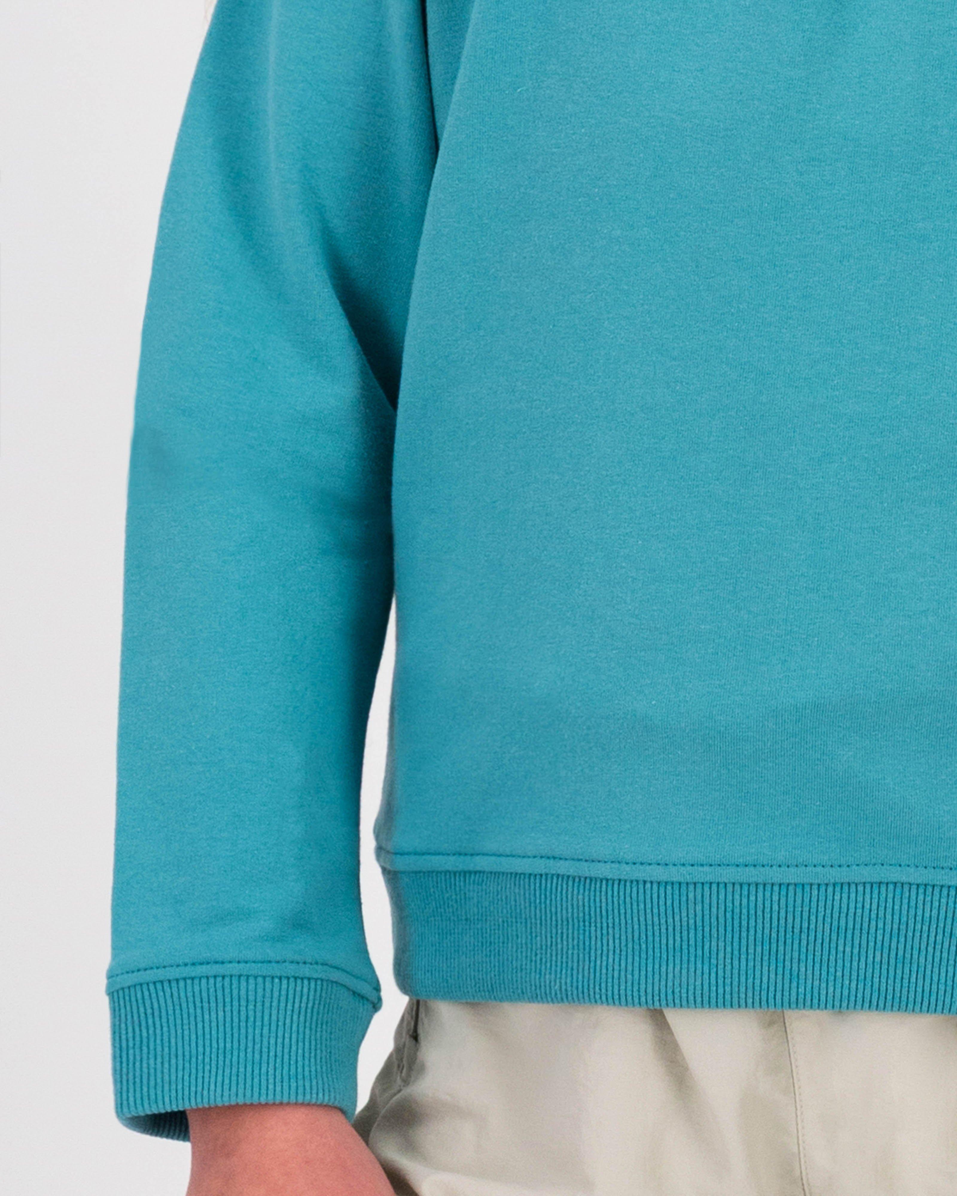 K-Way Youth 1/4 Zip Track Top -  Jade