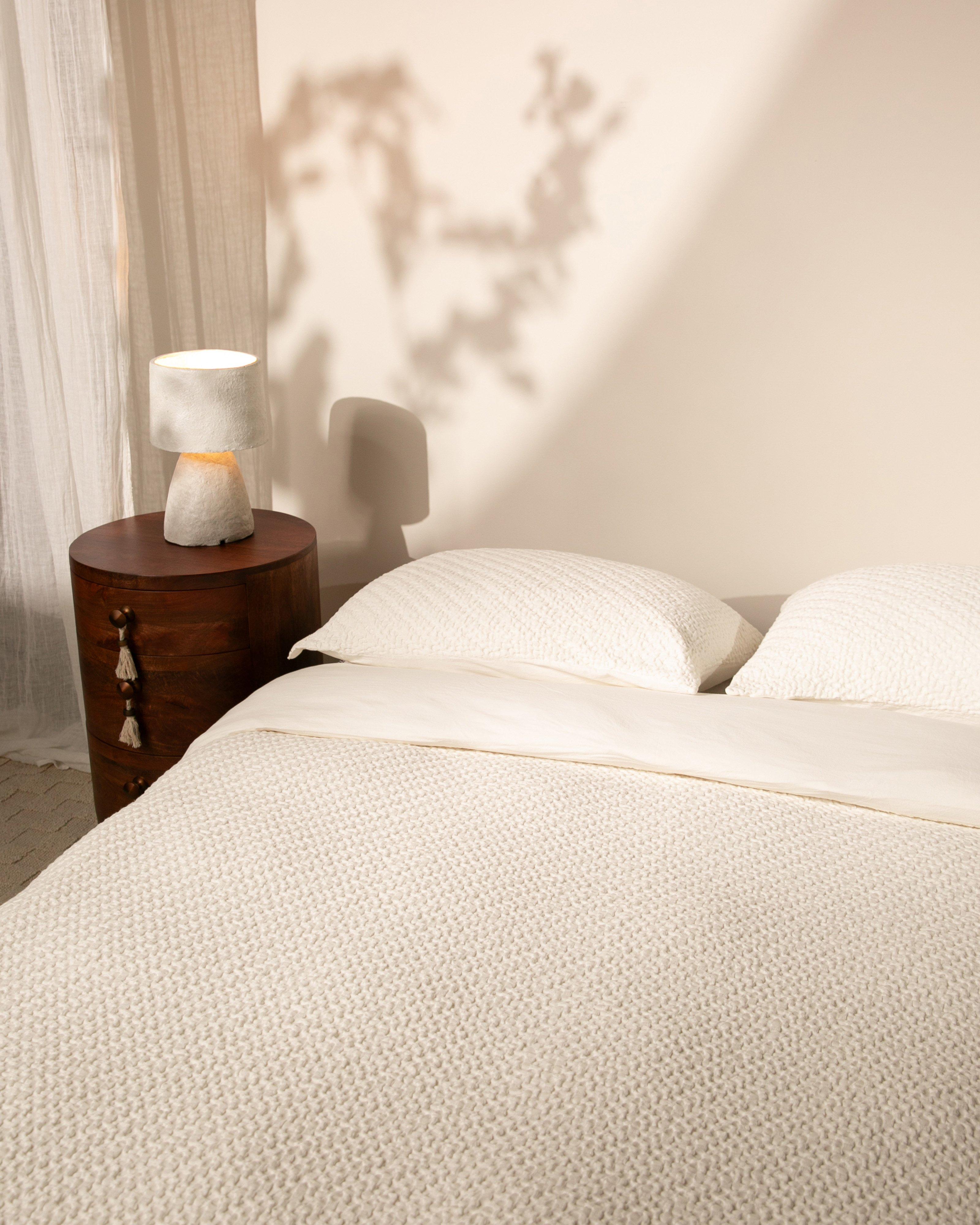 Opala King Duvet Set - 230cm x 220cm -  White