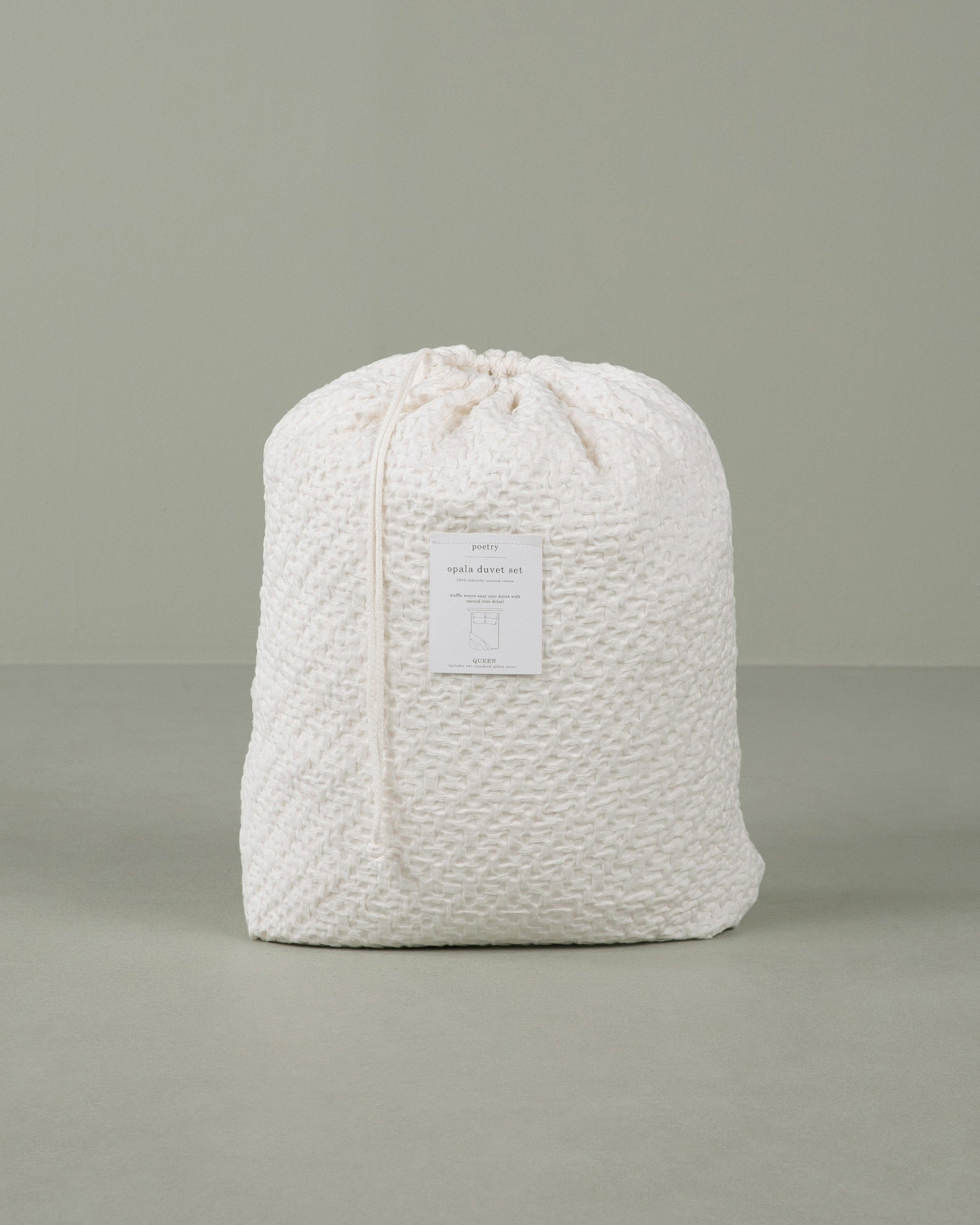 Opala King Duvet Set - 230cm x 220cm -  White