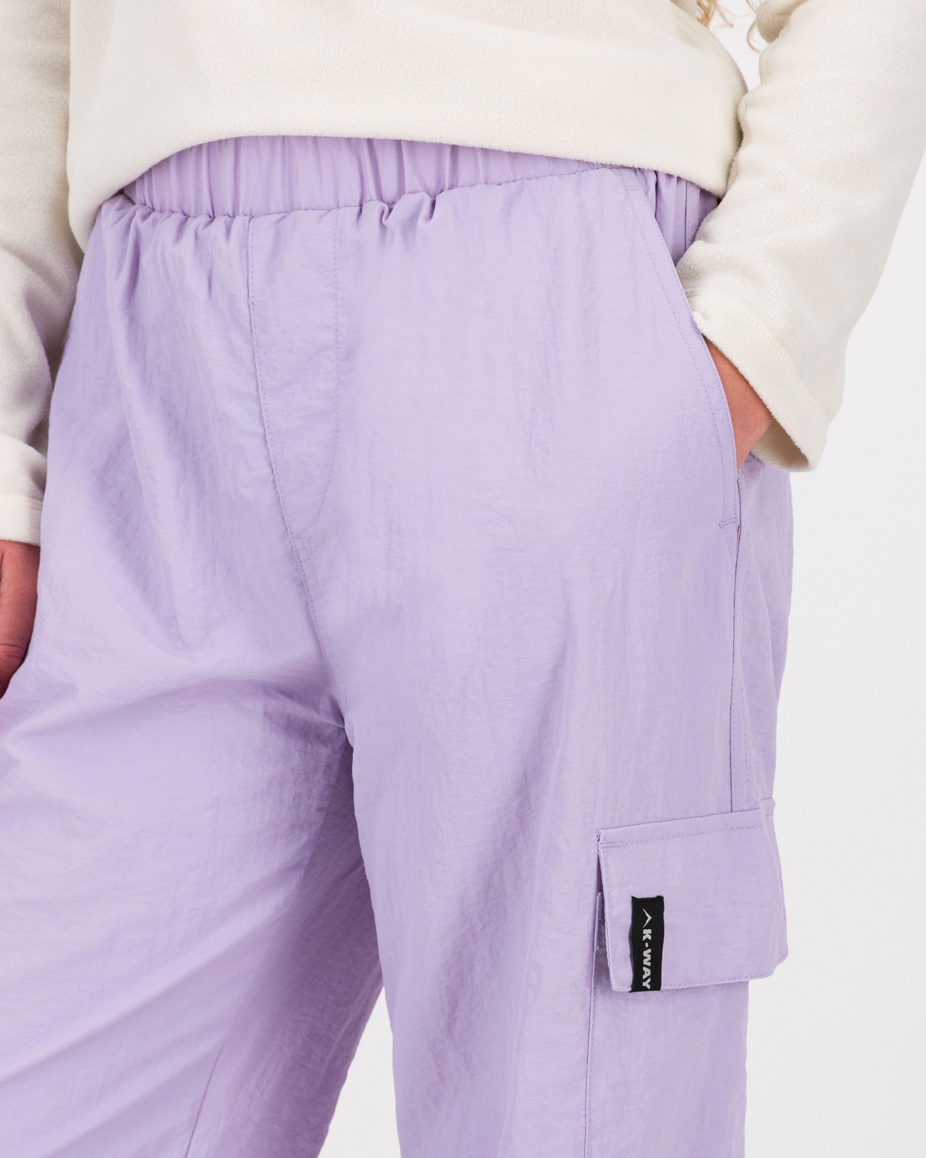 K-Way Youth Technical Cargo Pants -  Lilac