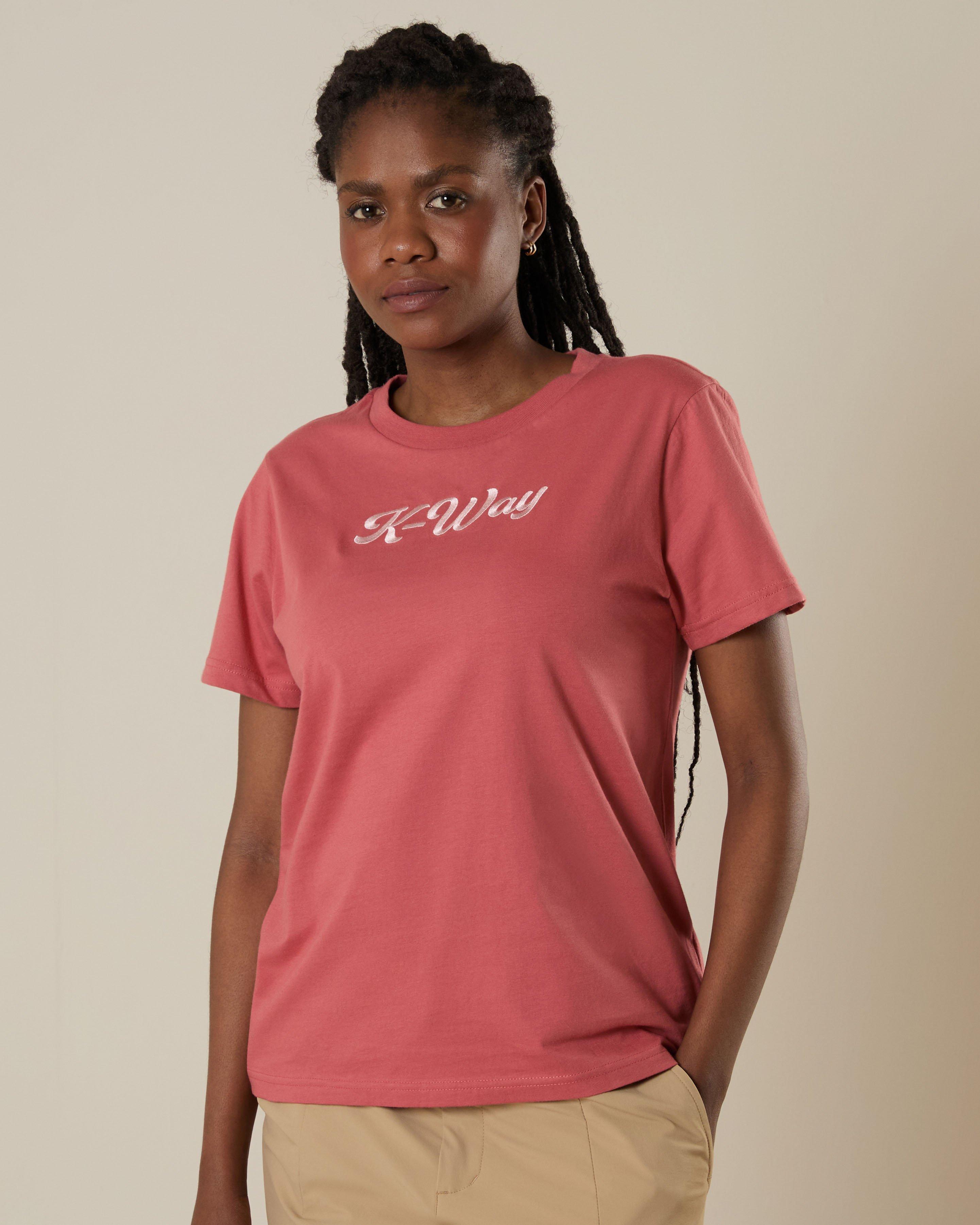 K-Way Women’s Trail T-shirt  -  Rose