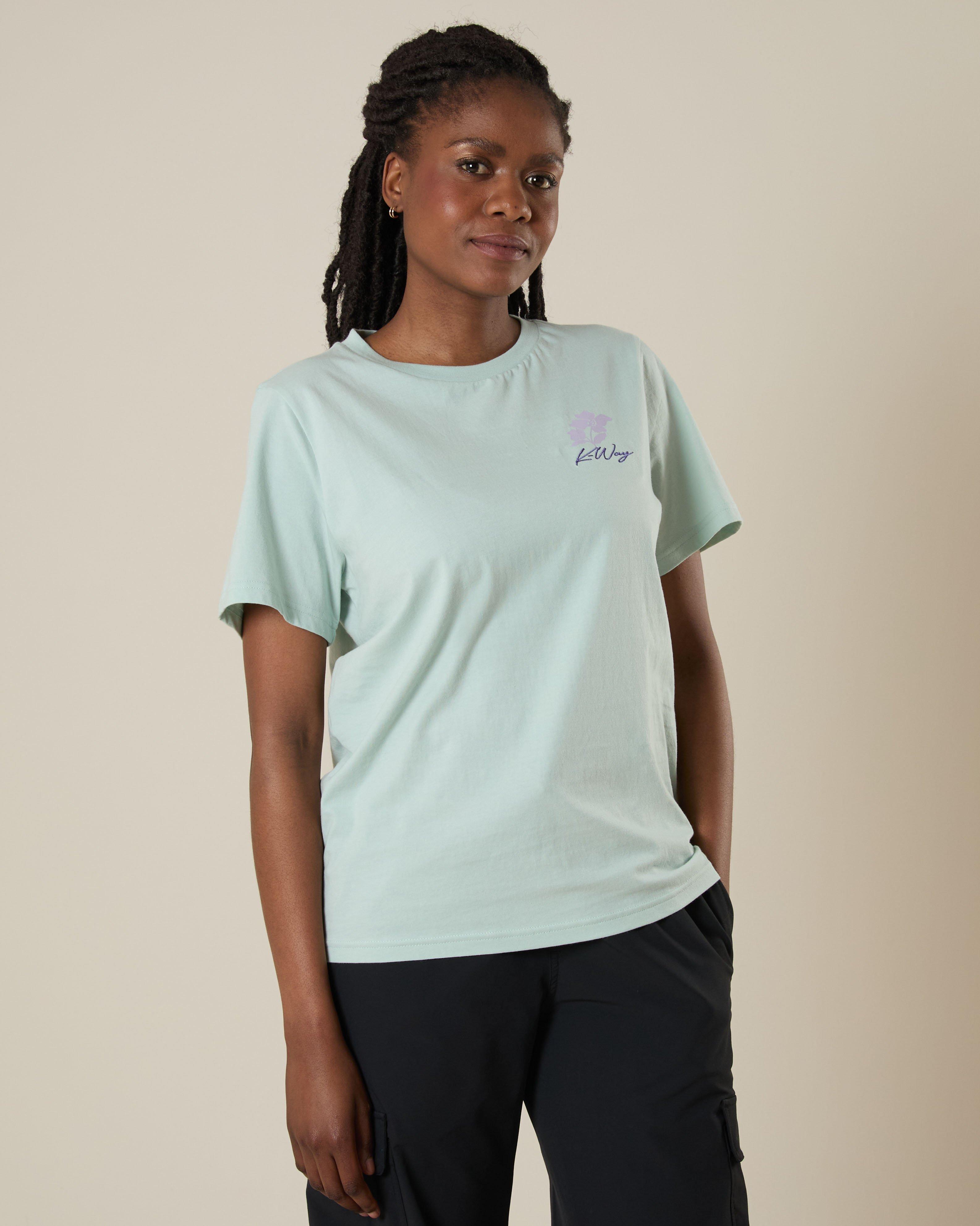 K-Way Women’s Trail T-shirt  -  Turquoise