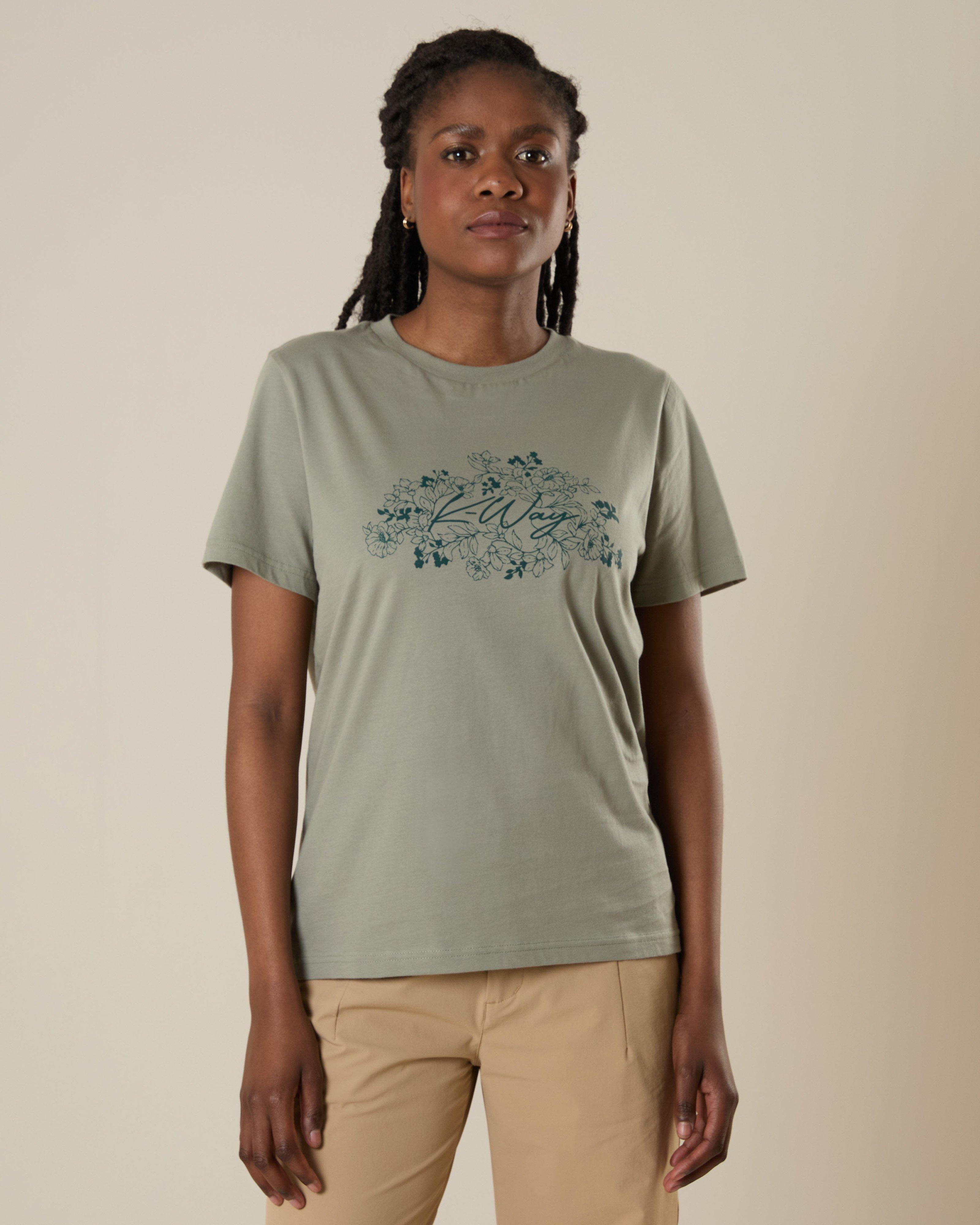 K-Way Women’s Trail T-shirt  -  Sage