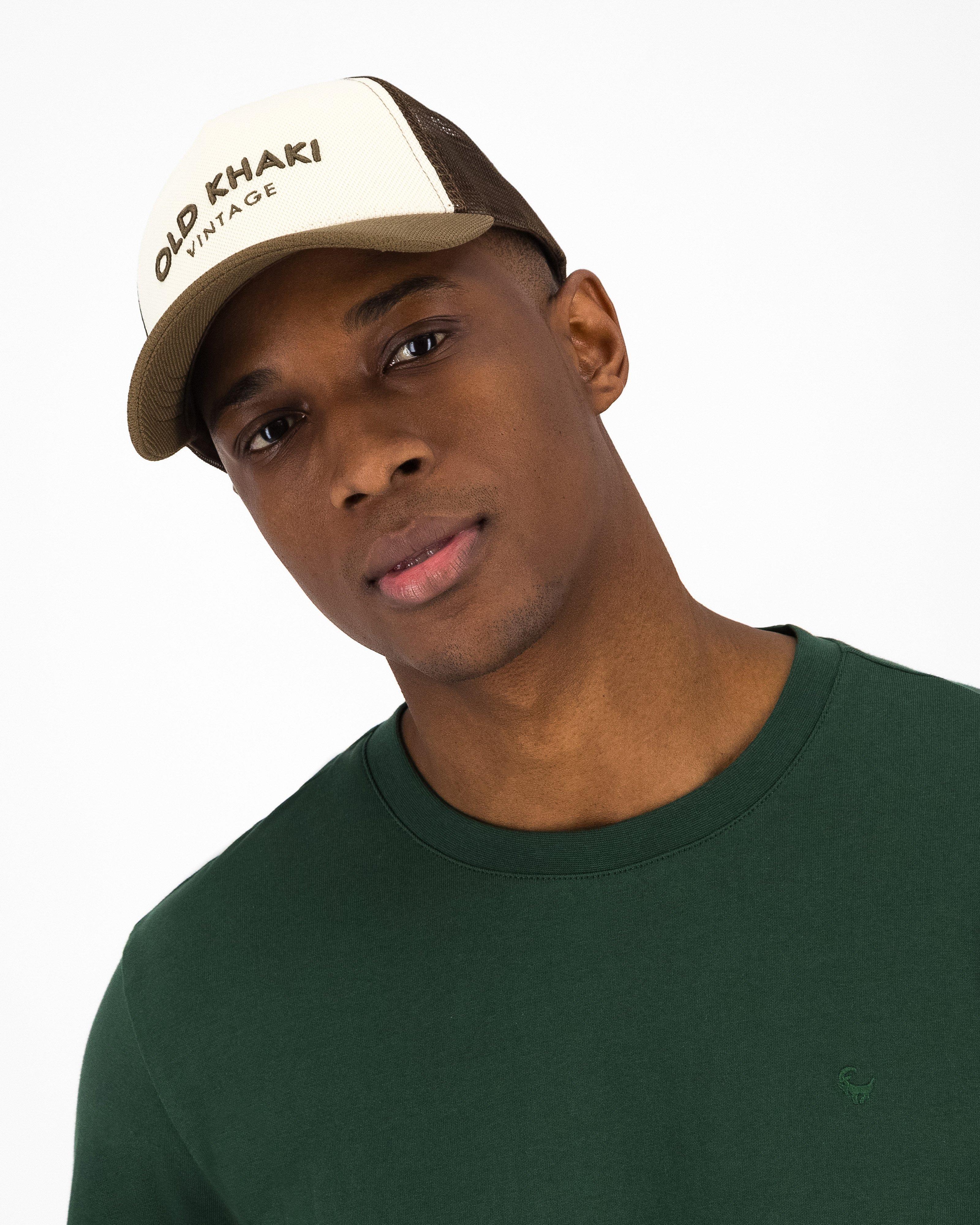 Men’s Beau Branded Trucker Cap  -  Brown