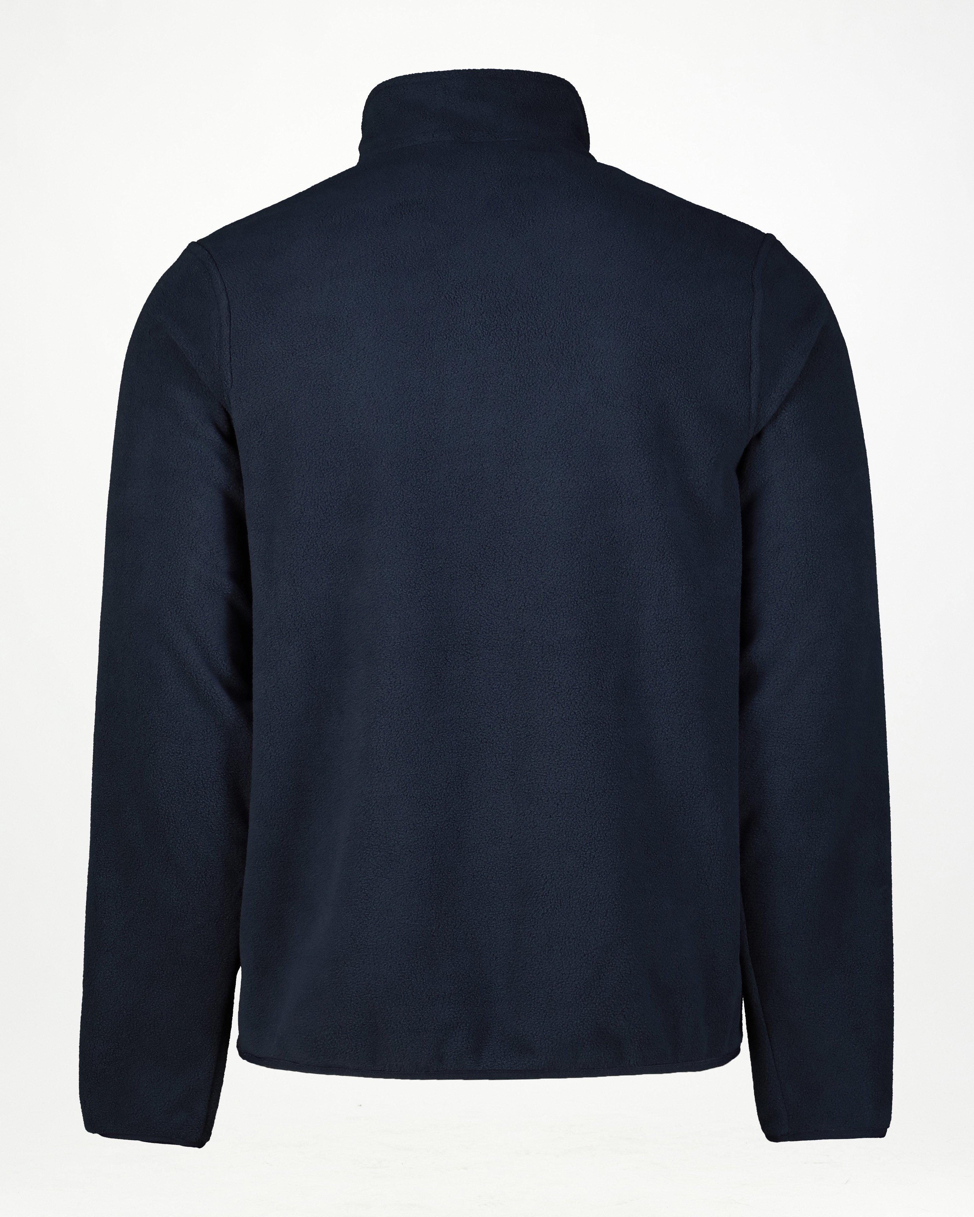 K-Way Men’s Marco 1/2 Zip Tech Fleece Top -  Navy