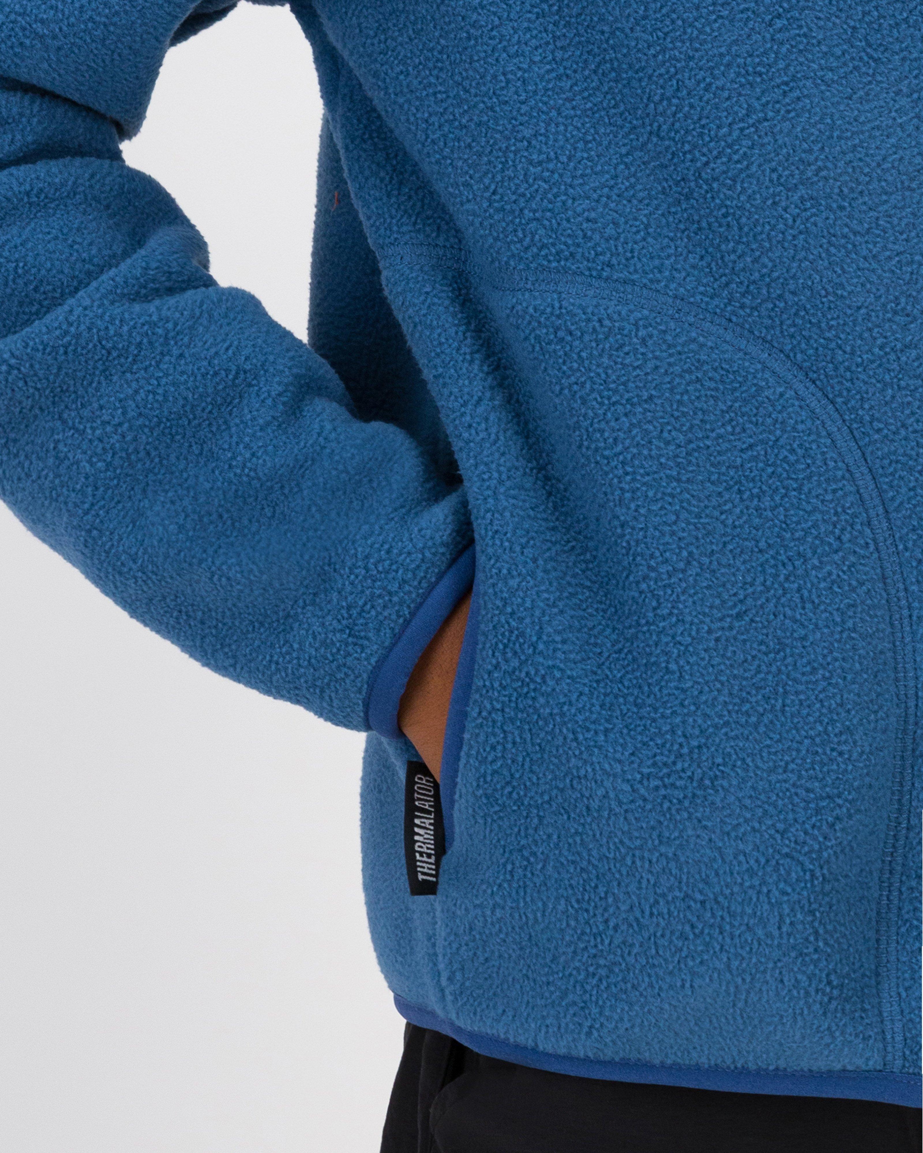 K-Way Youth Full-Zip Polar Fleece Top -  Airforce