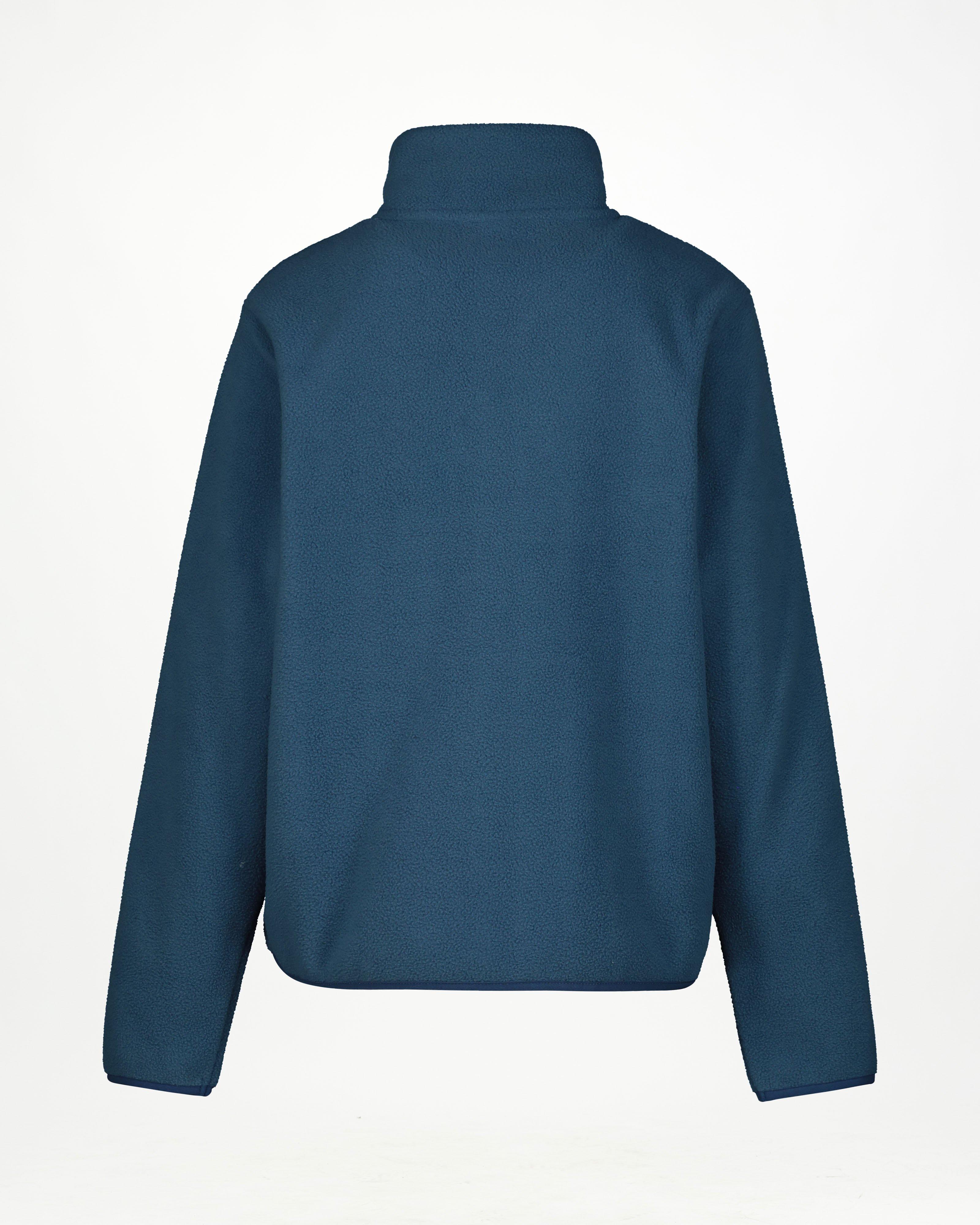 K-Way Youth Full-Zip Polar Fleece Top -  Airforce