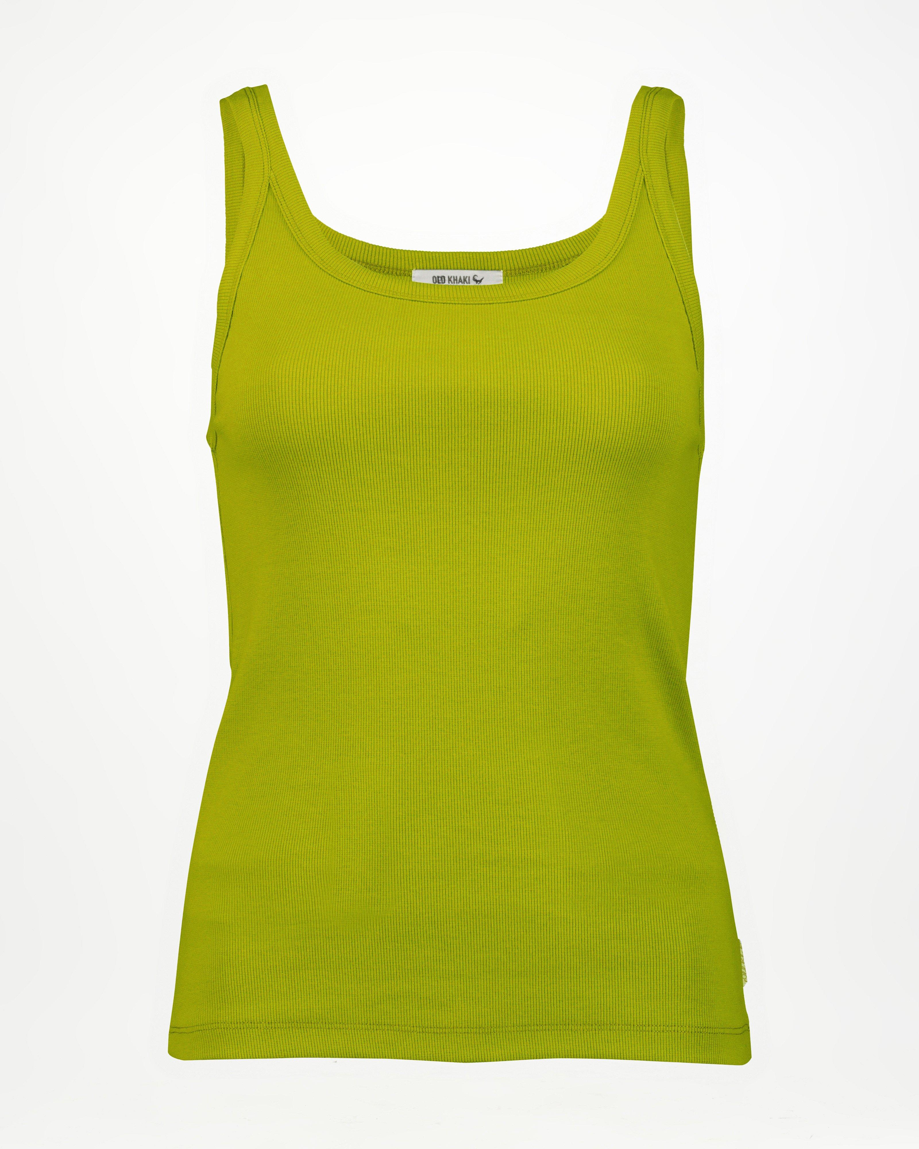 Women’s Riley Ribbed Cami  -  Light Green