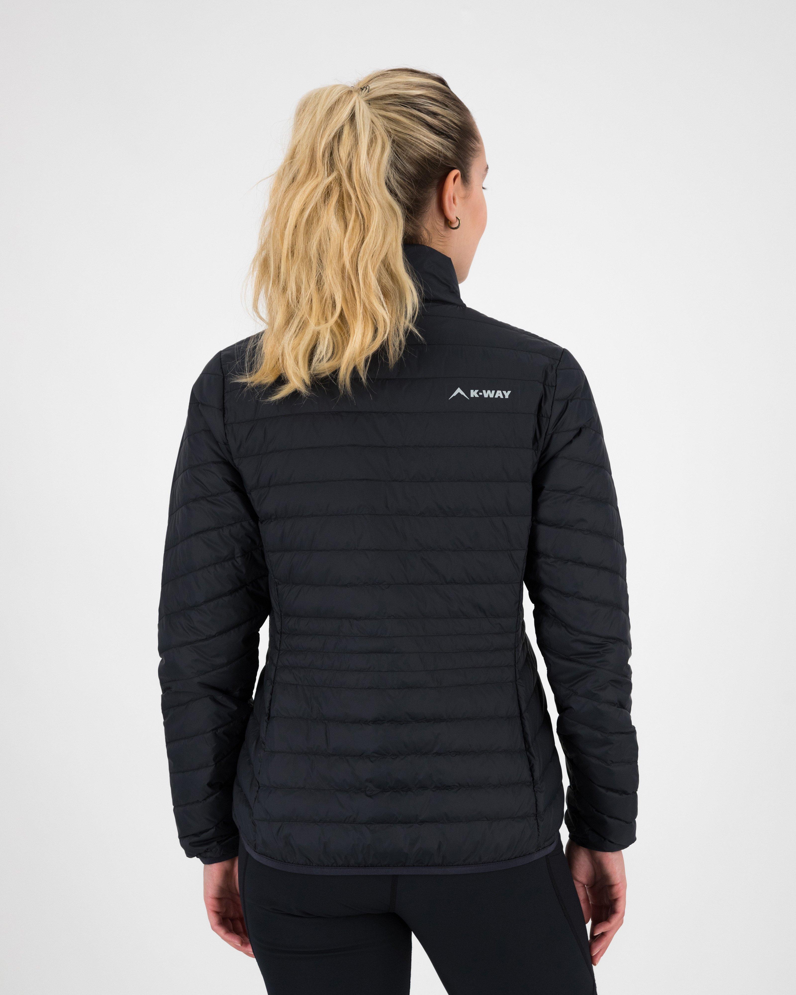 K-Way Women’s K-Lite Down Puffer Jacket -  Black