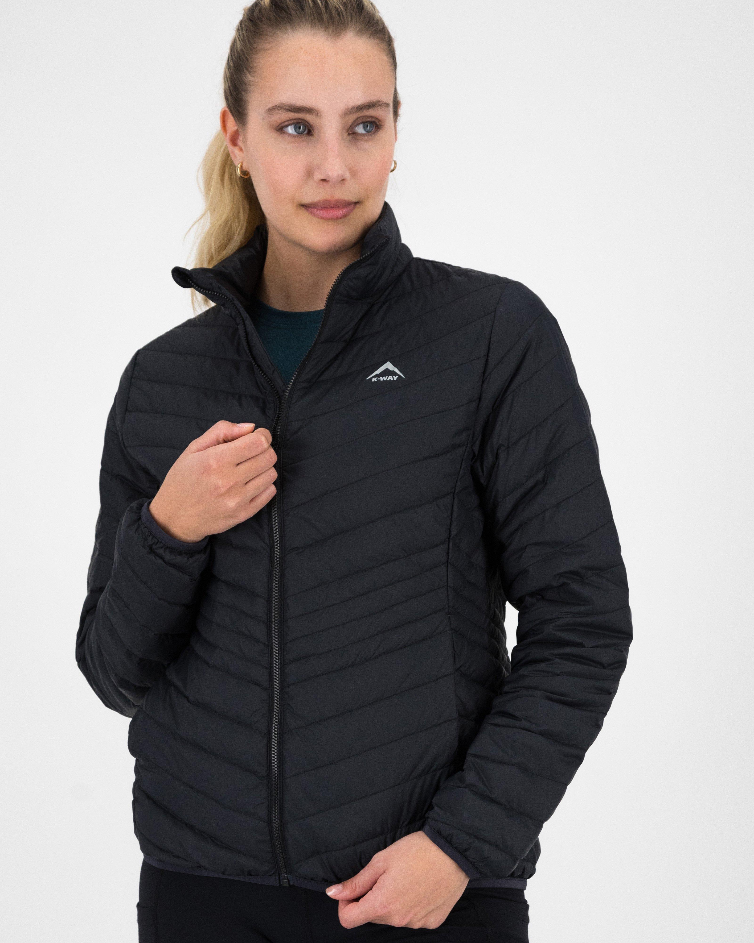 K-Way Women’s K-Lite Down Puffer Jacket -  Black