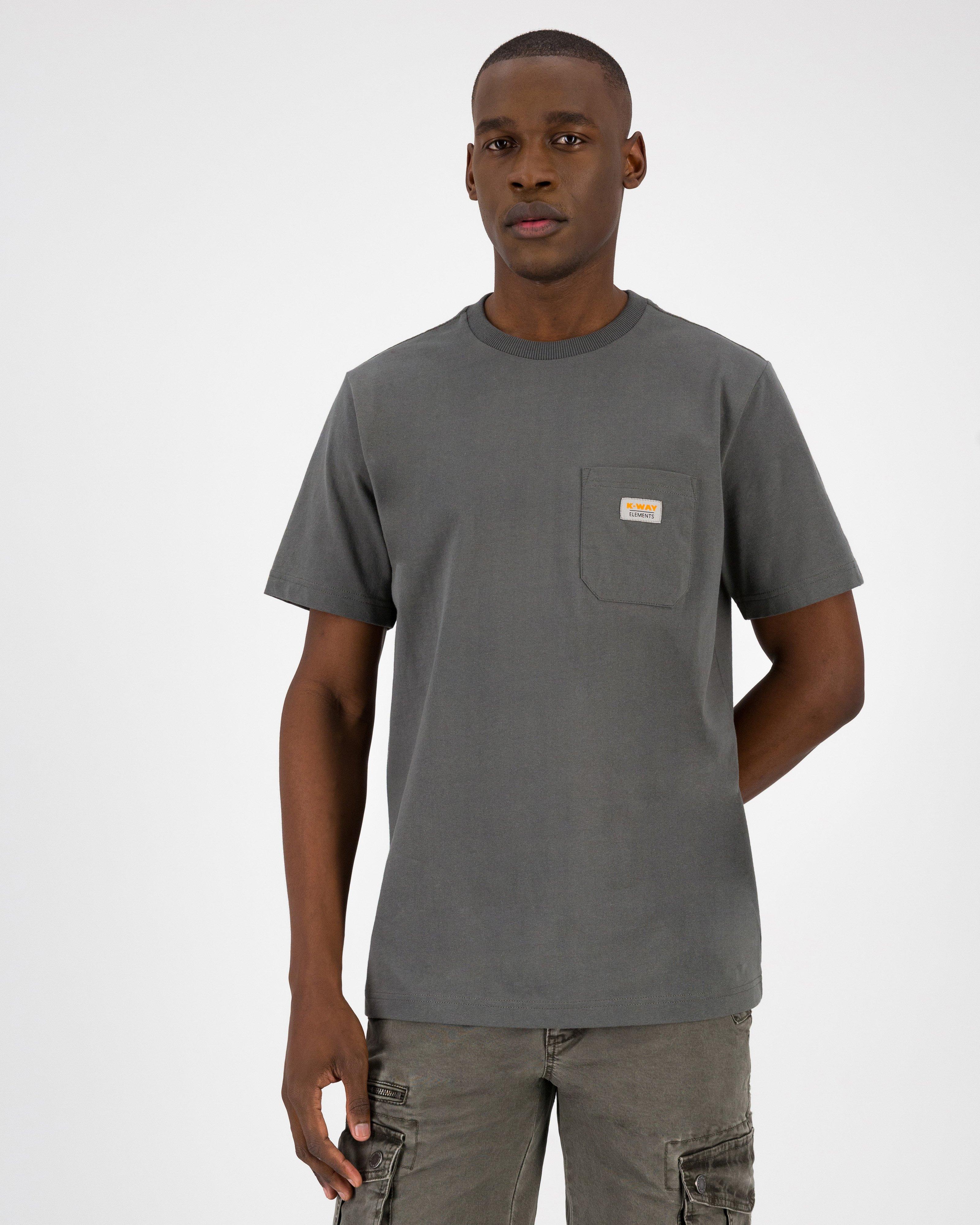  K-Way Elements Men’s Workwear Pocket T-Shirt -  Graphite