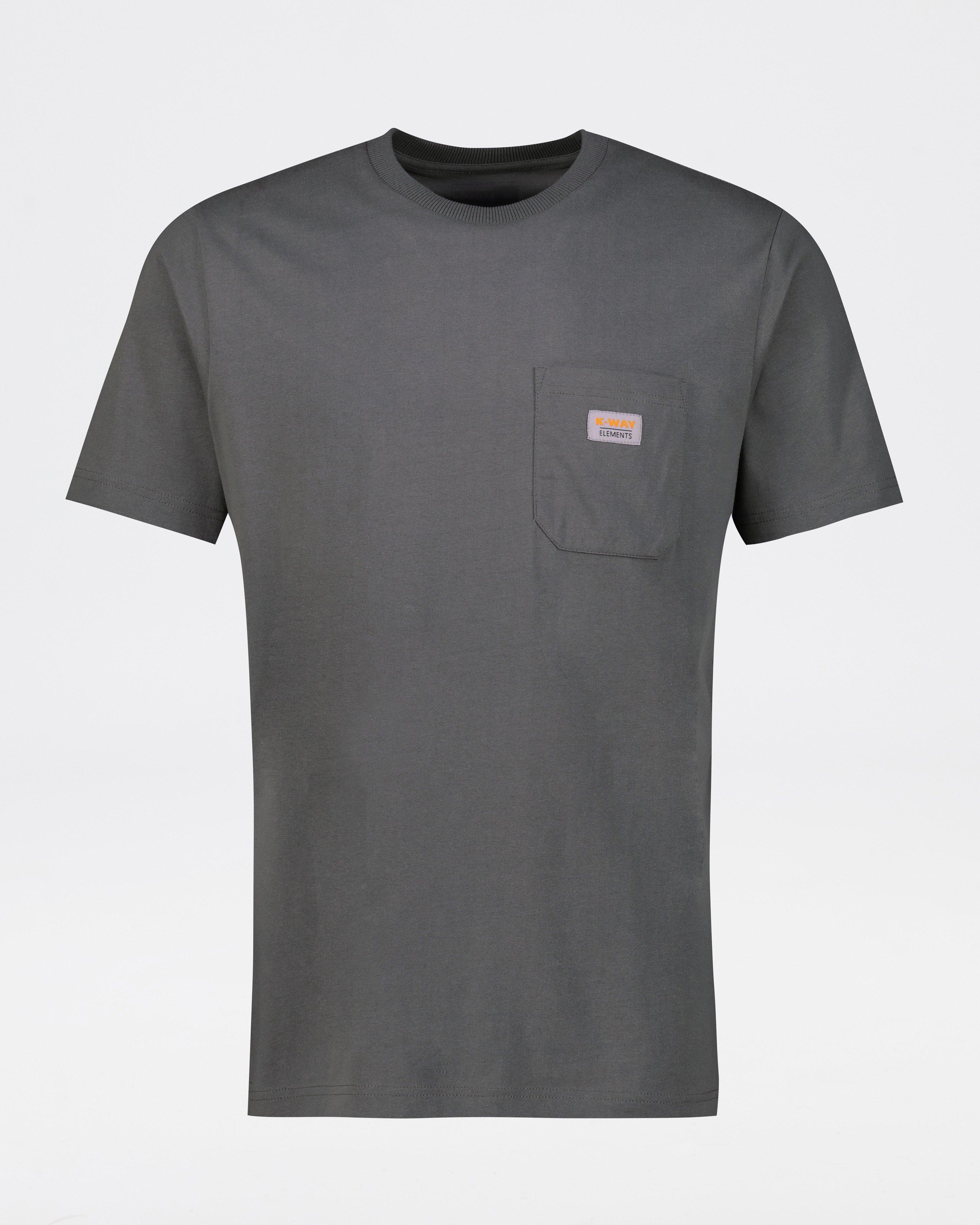  K-Way Elements Men’s Workwear Pocket T-Shirt -  Graphite