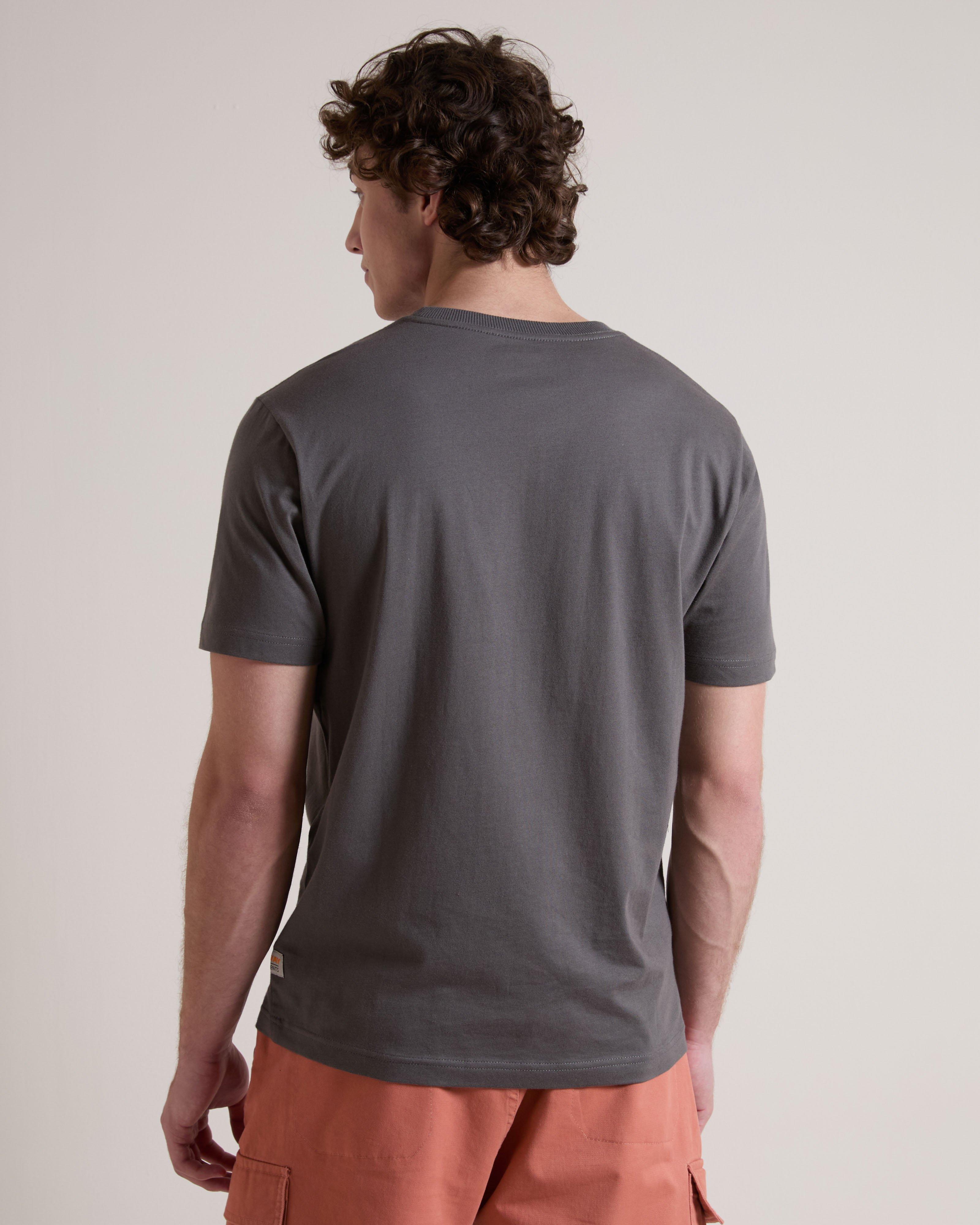  K-Way Elements Men’s Workwear Pocket T-Shirt -  Charcoal