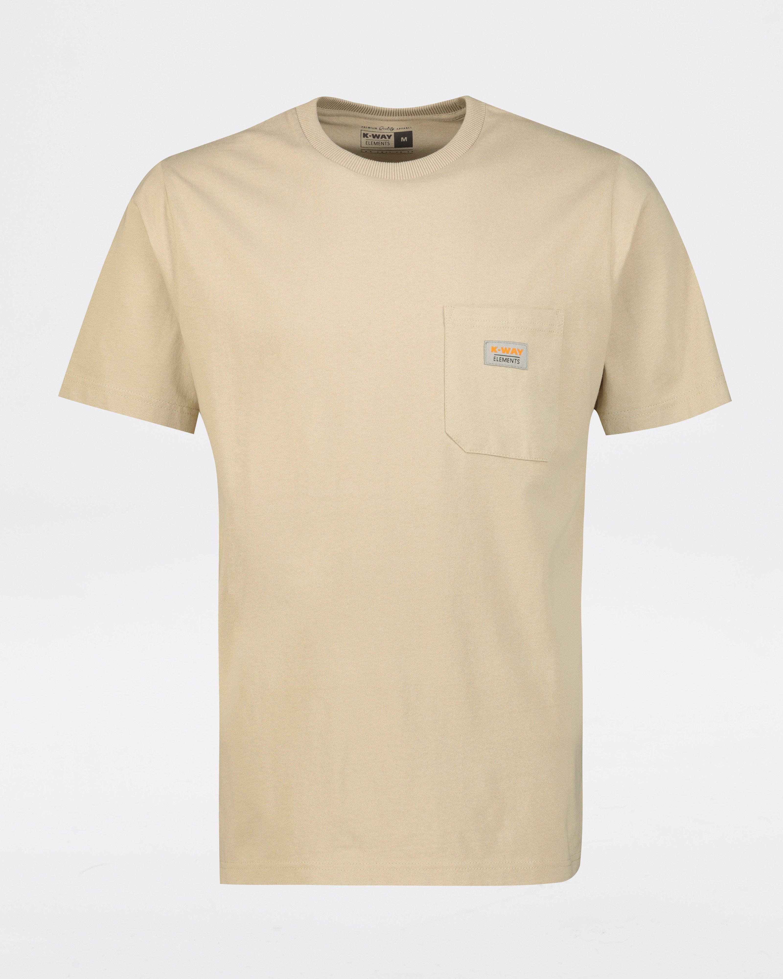  K-Way Elements Men’s Workwear Pocket T-Shirt -  Stone