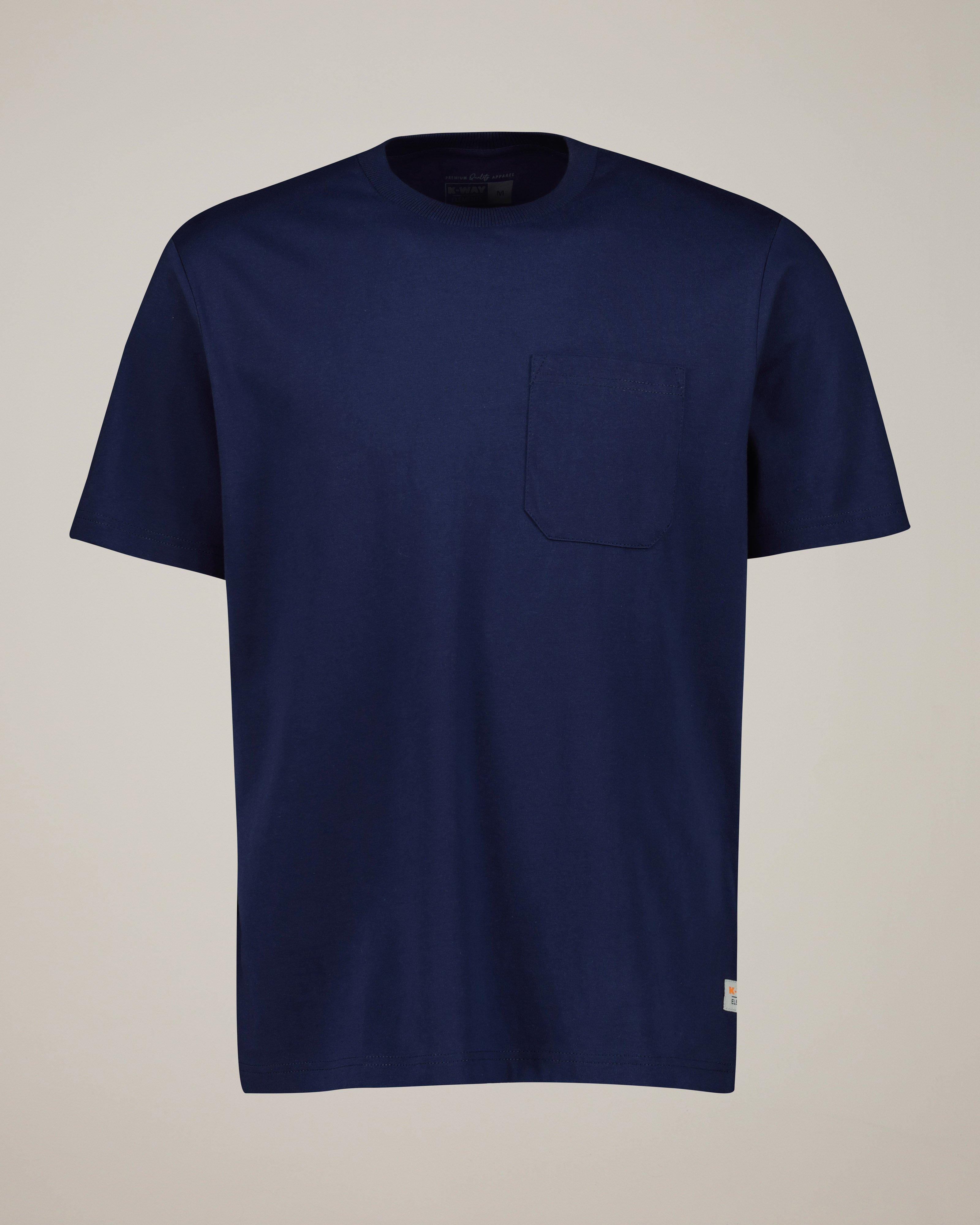  K-Way Elements Men’s Workwear Pocket T-Shirt -  Mid Blue