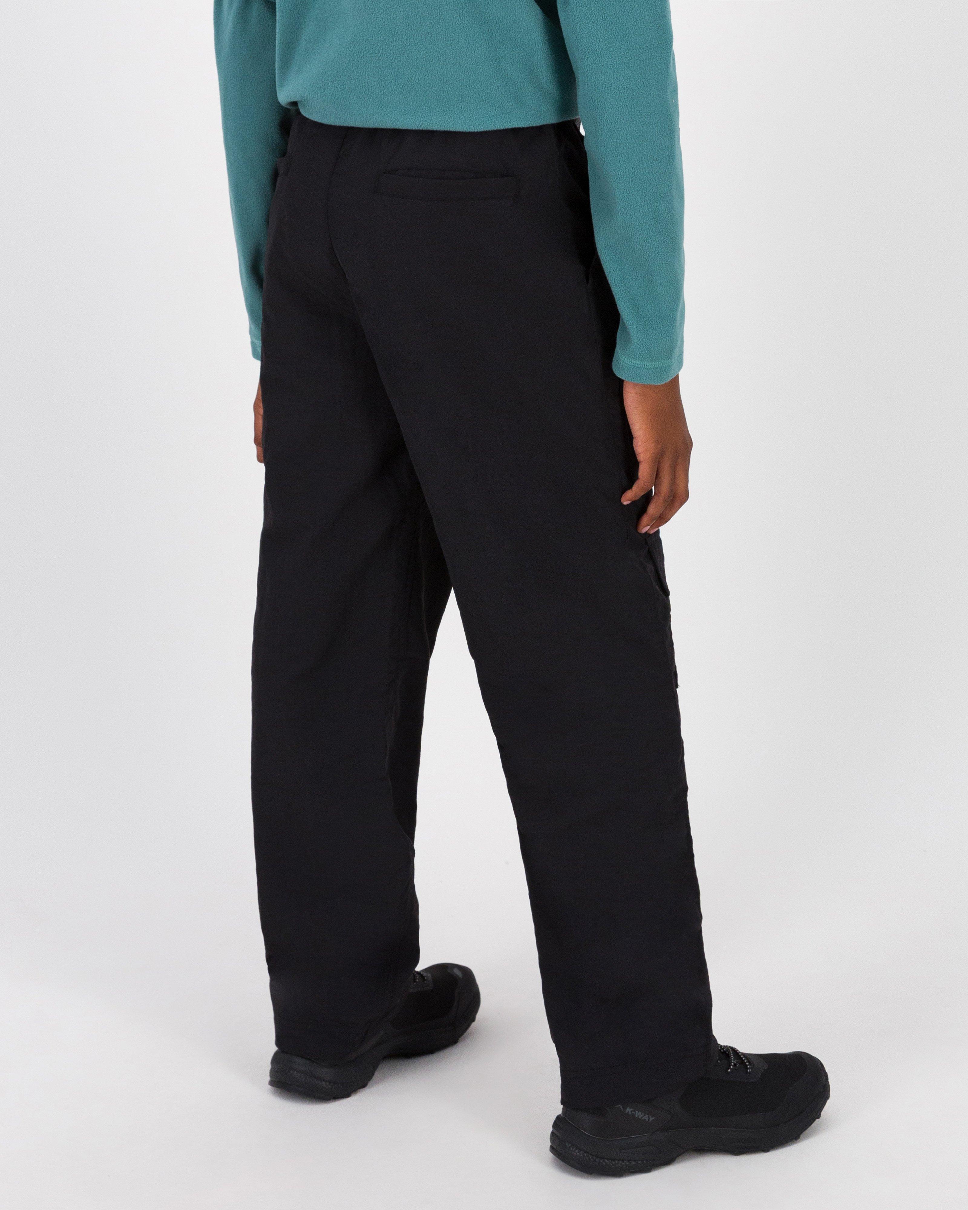 K-Way Youth Utility Cargo Pants -  Black