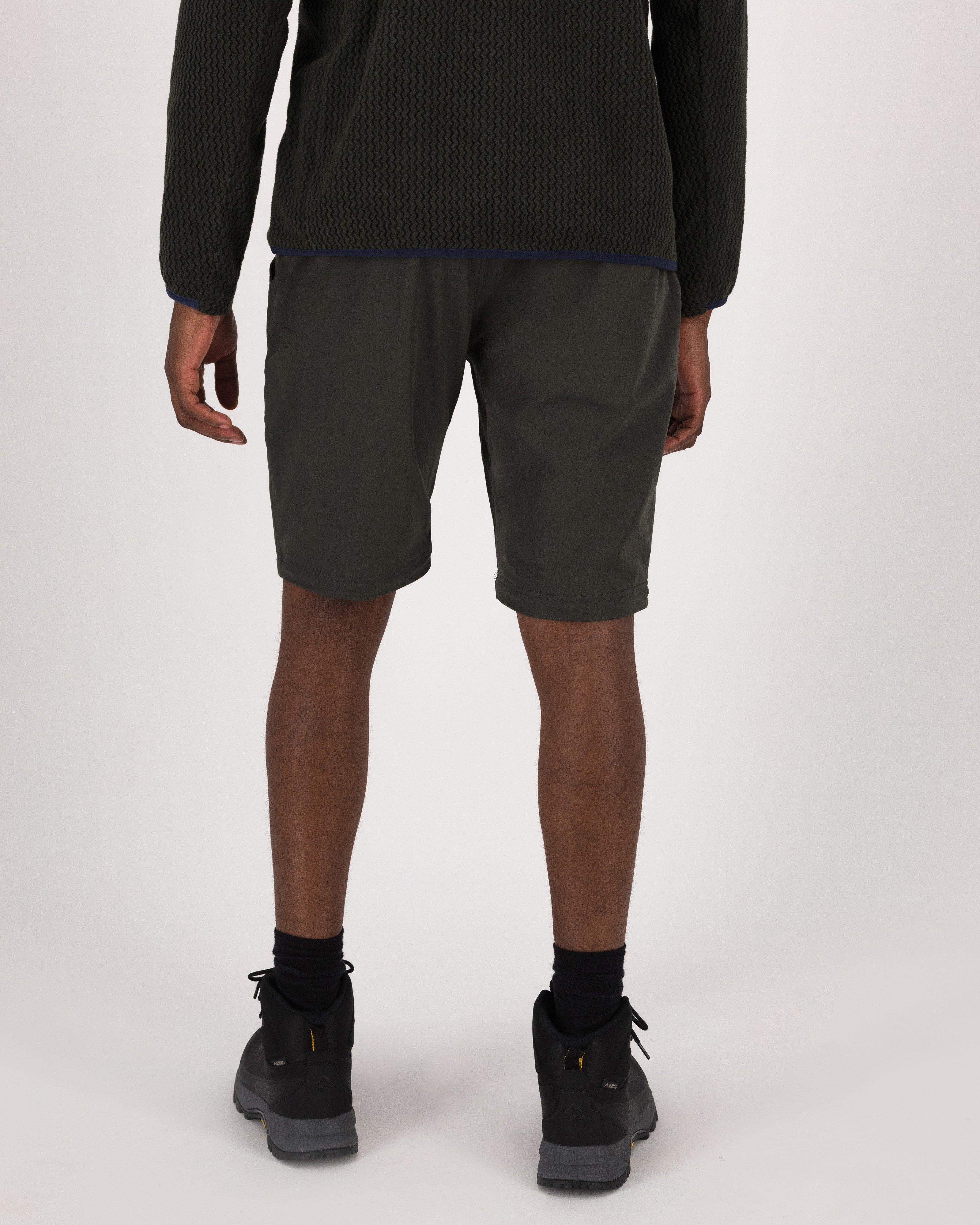 K-Way Men’s Utility Zip-Off Pants -  Dark Olive