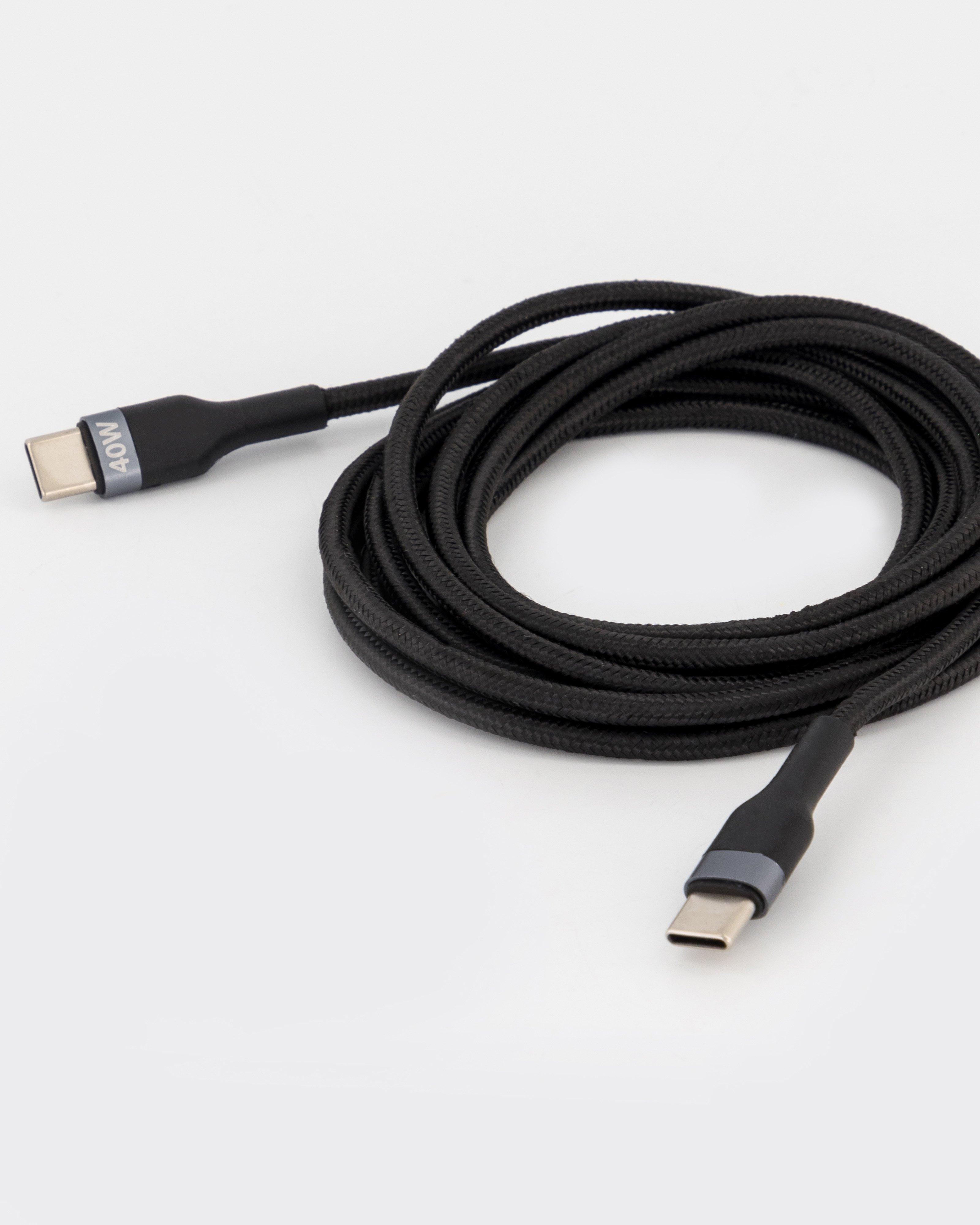 Birst Type C-C Charging Cable -  Black