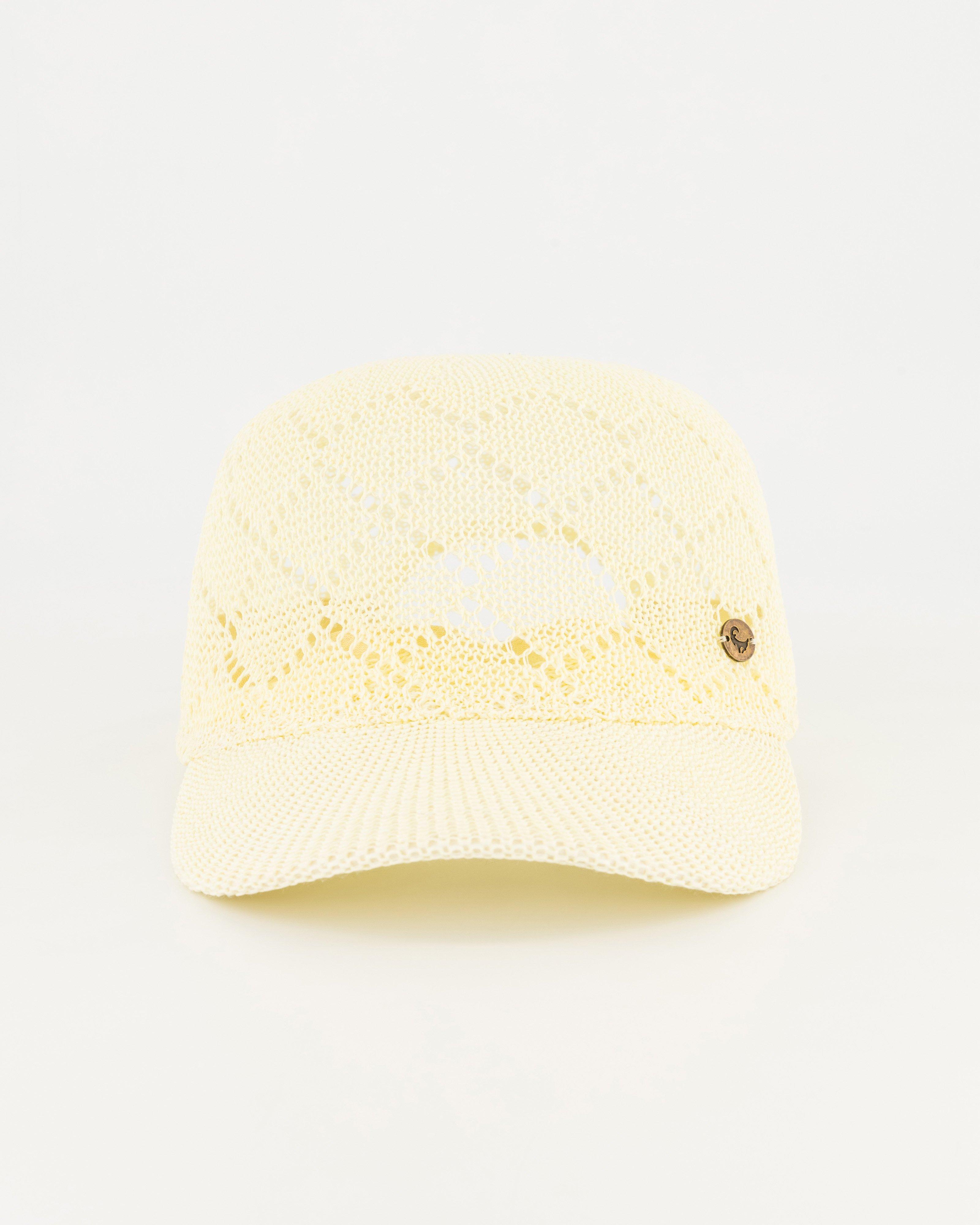 Women’s Arlie Anglaise Peak Cap  -  Milk