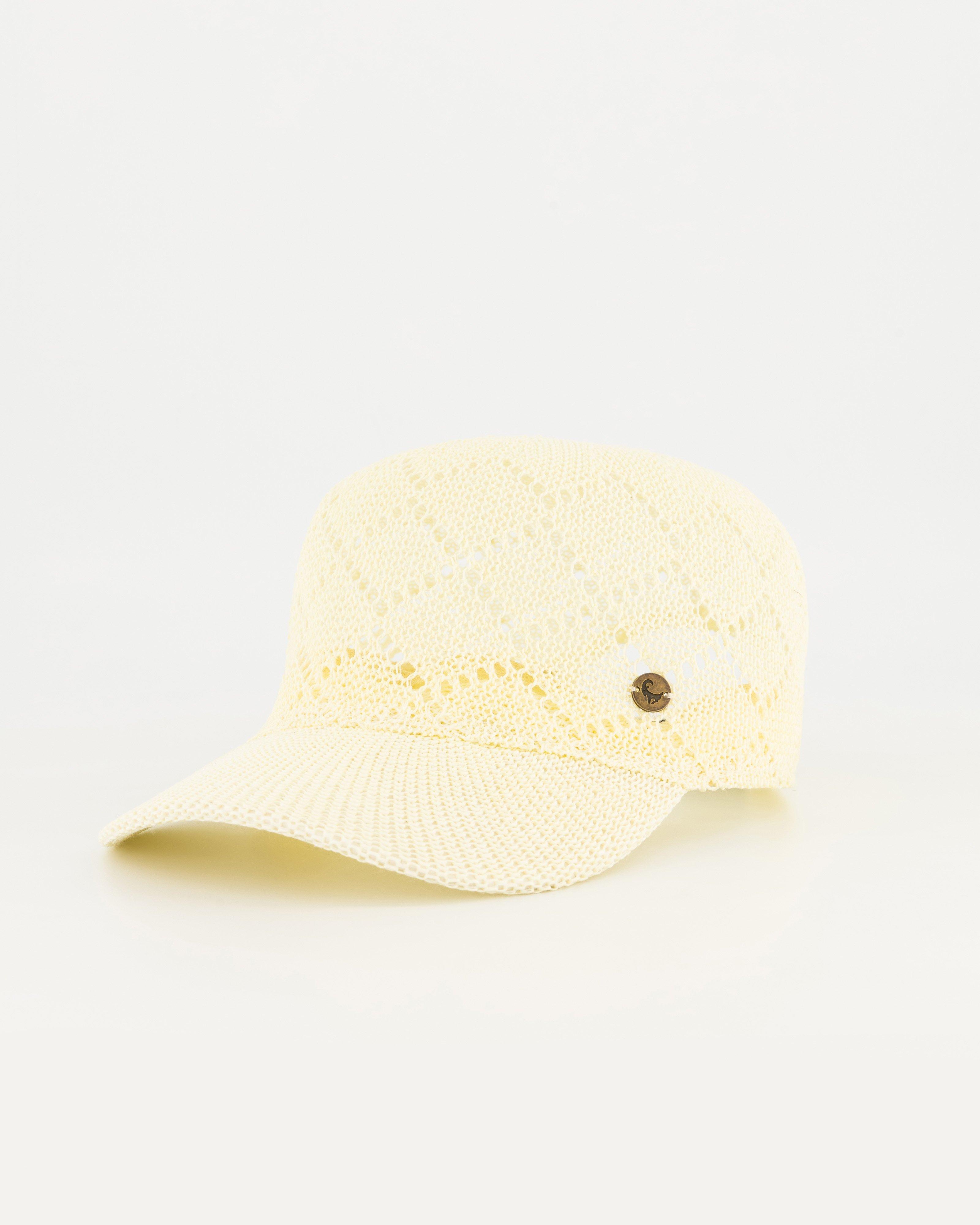 Women’s Arlie Anglaise Peak Cap  -  Milk