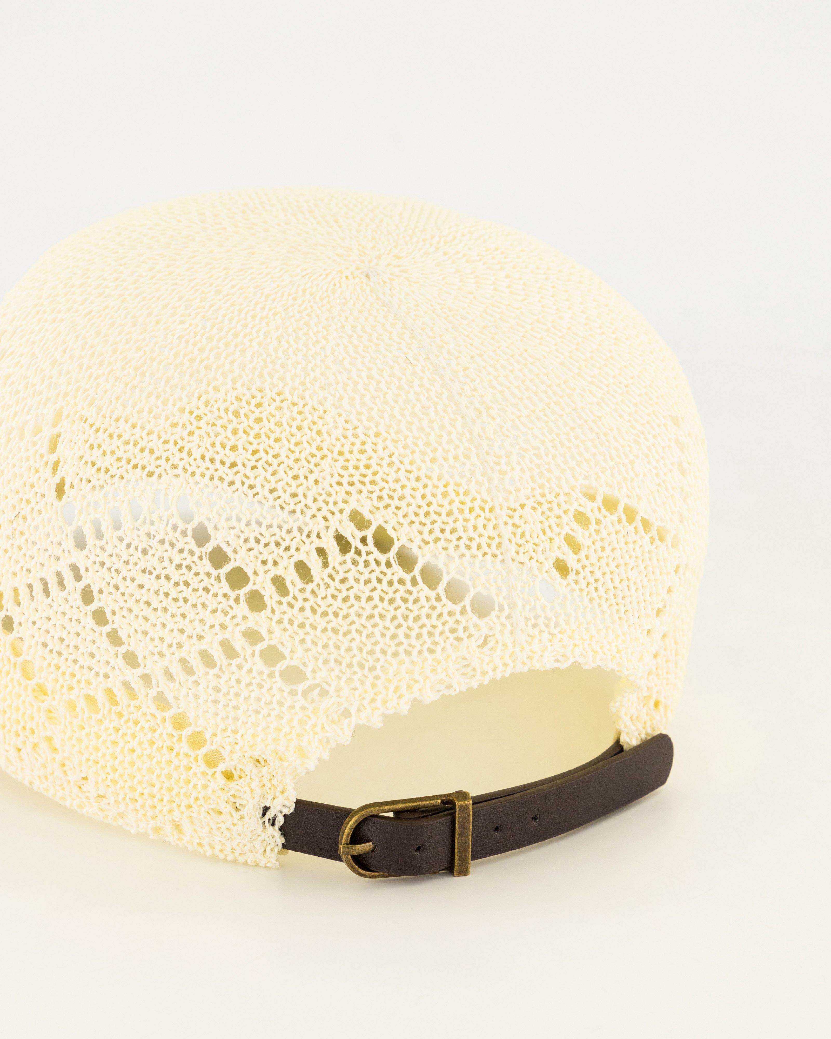 Women’s Arlie Anglaise Peak Cap  -  Milk