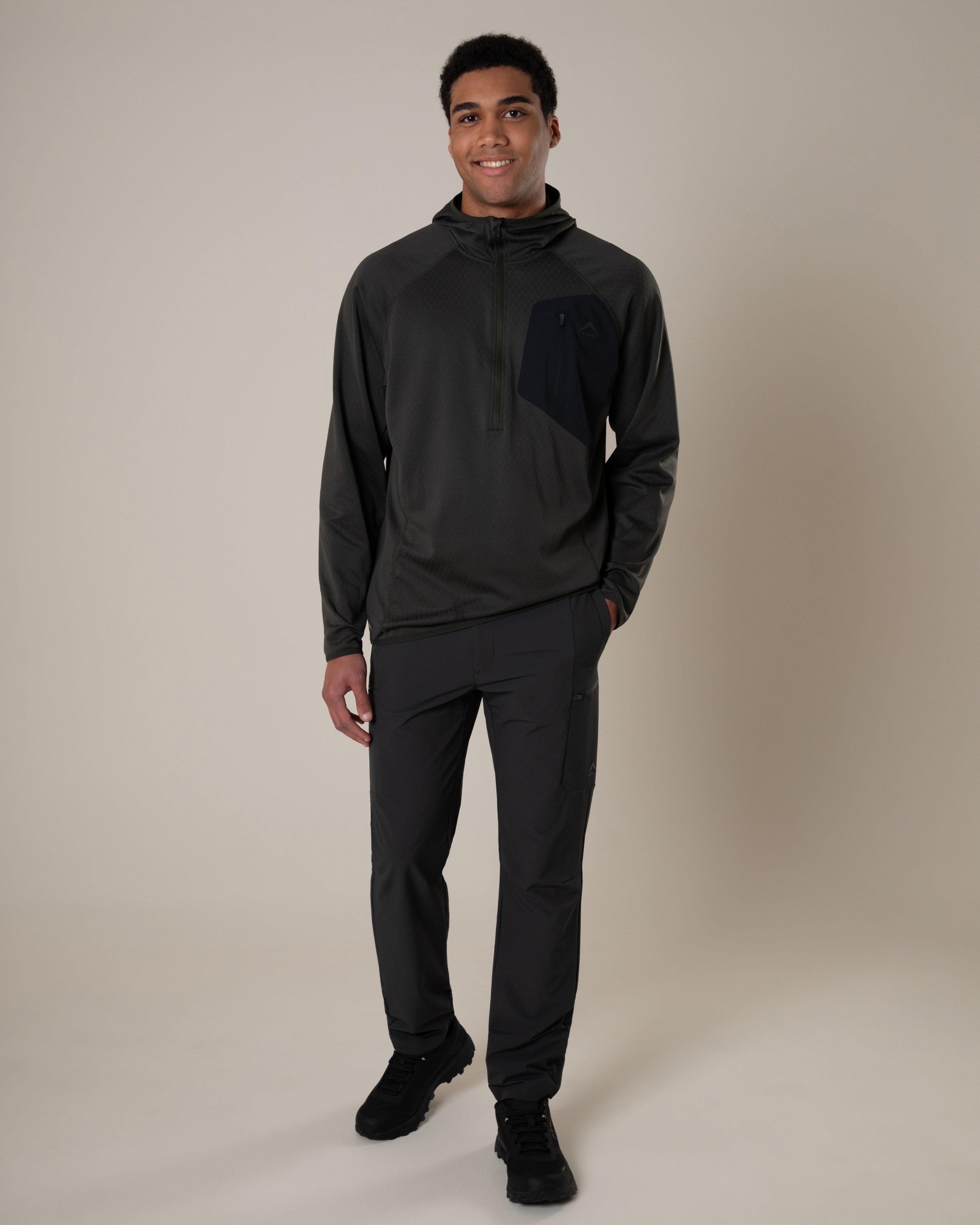 K-Way Pulse Men's 1/4 Hooded Fleece Top | Cape Union Mart