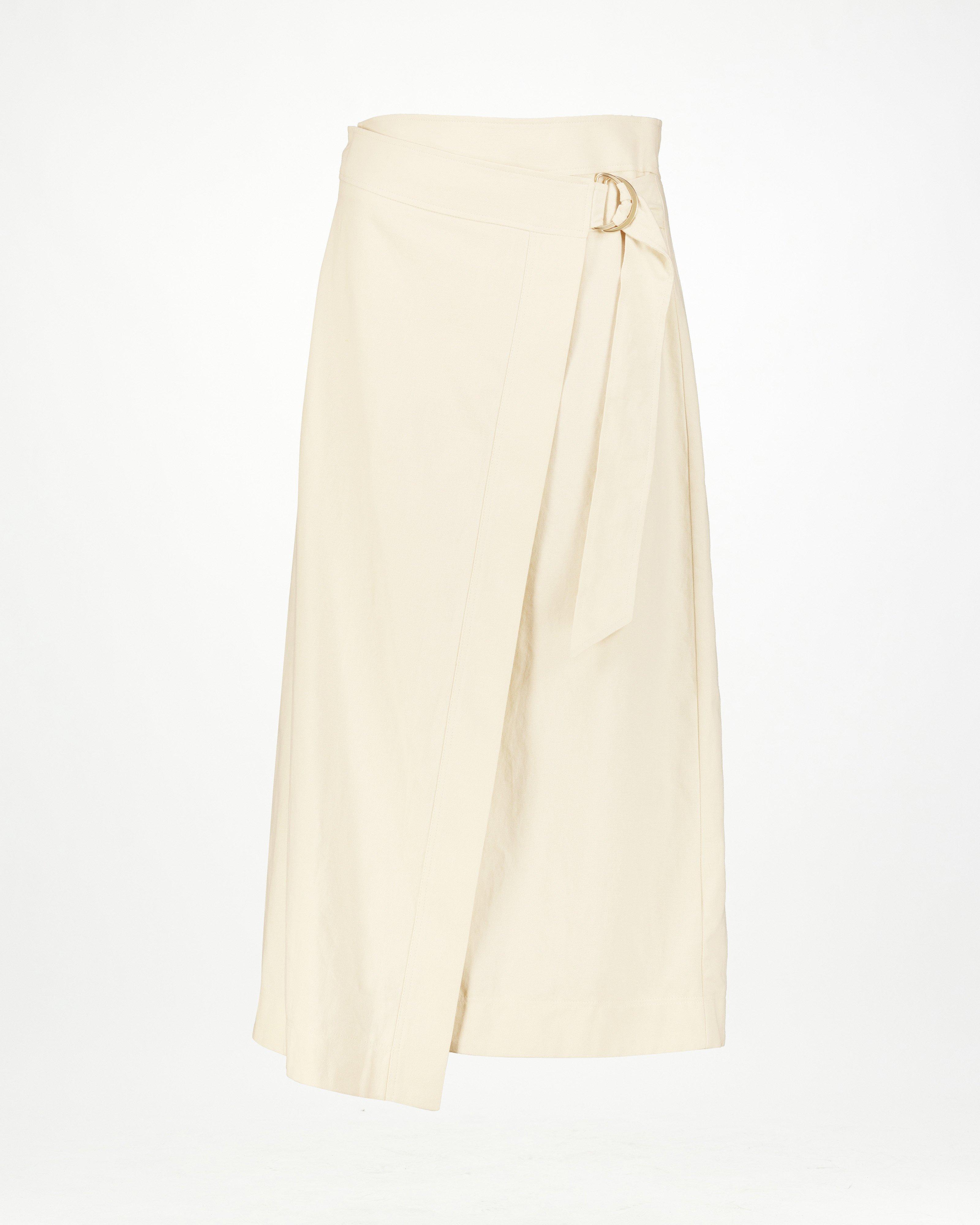 Lea Wrap Skirt -  Milk