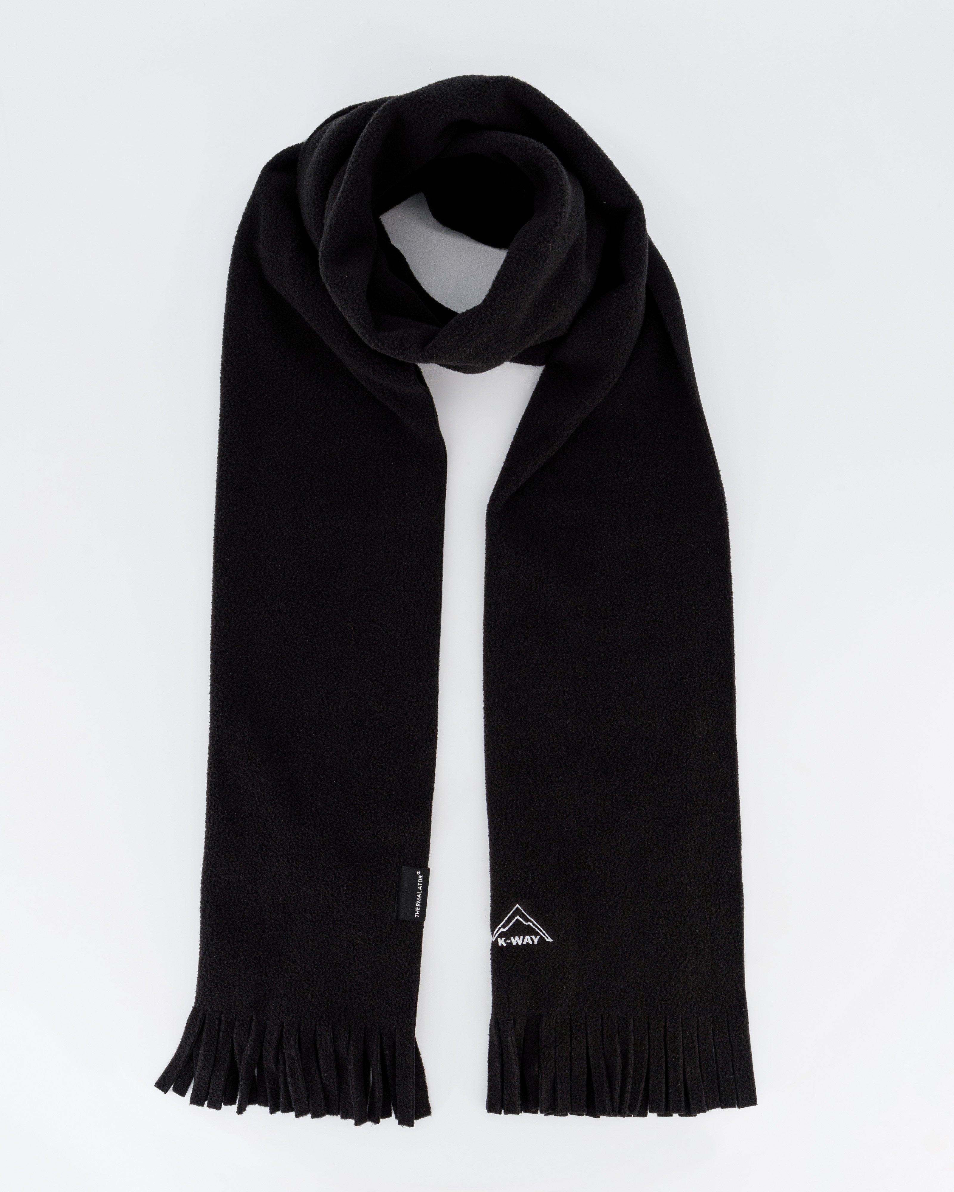 K-Way Eco Fleece Scarf -  Black