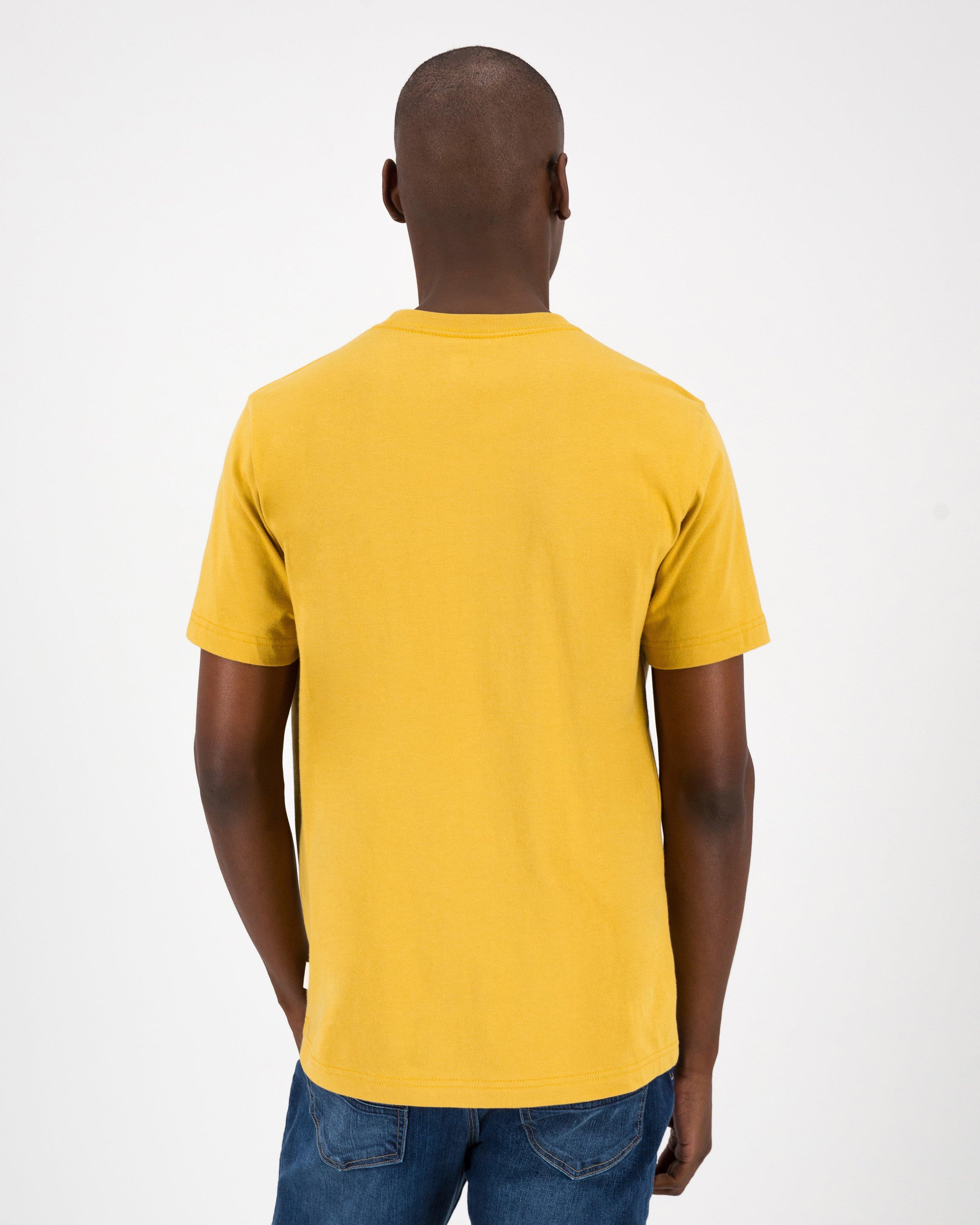 K-Way Elements Men’s Safari Retro T-shirt -  Ochre