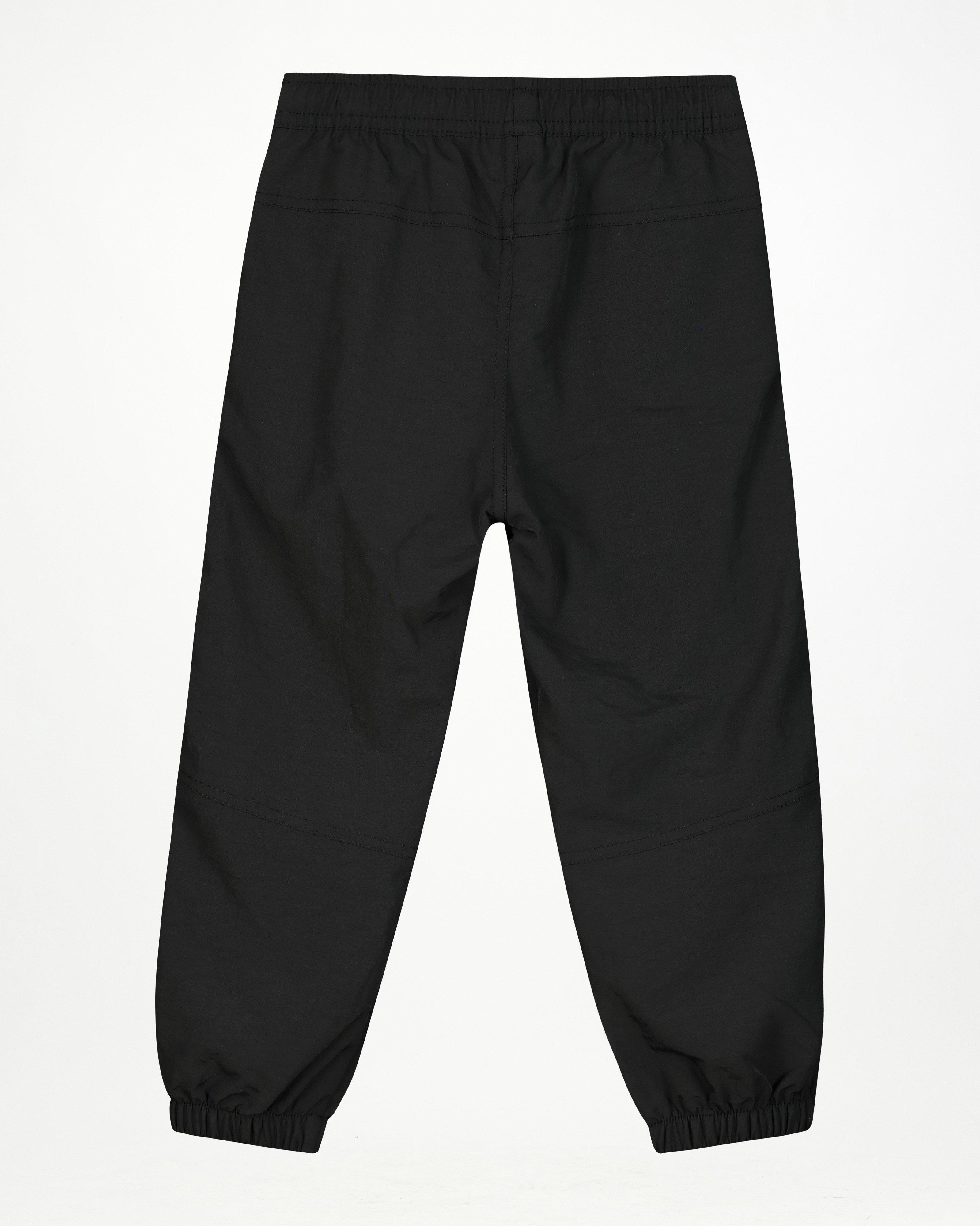 K-Way Kids Tech Cargo Joggers -  Black