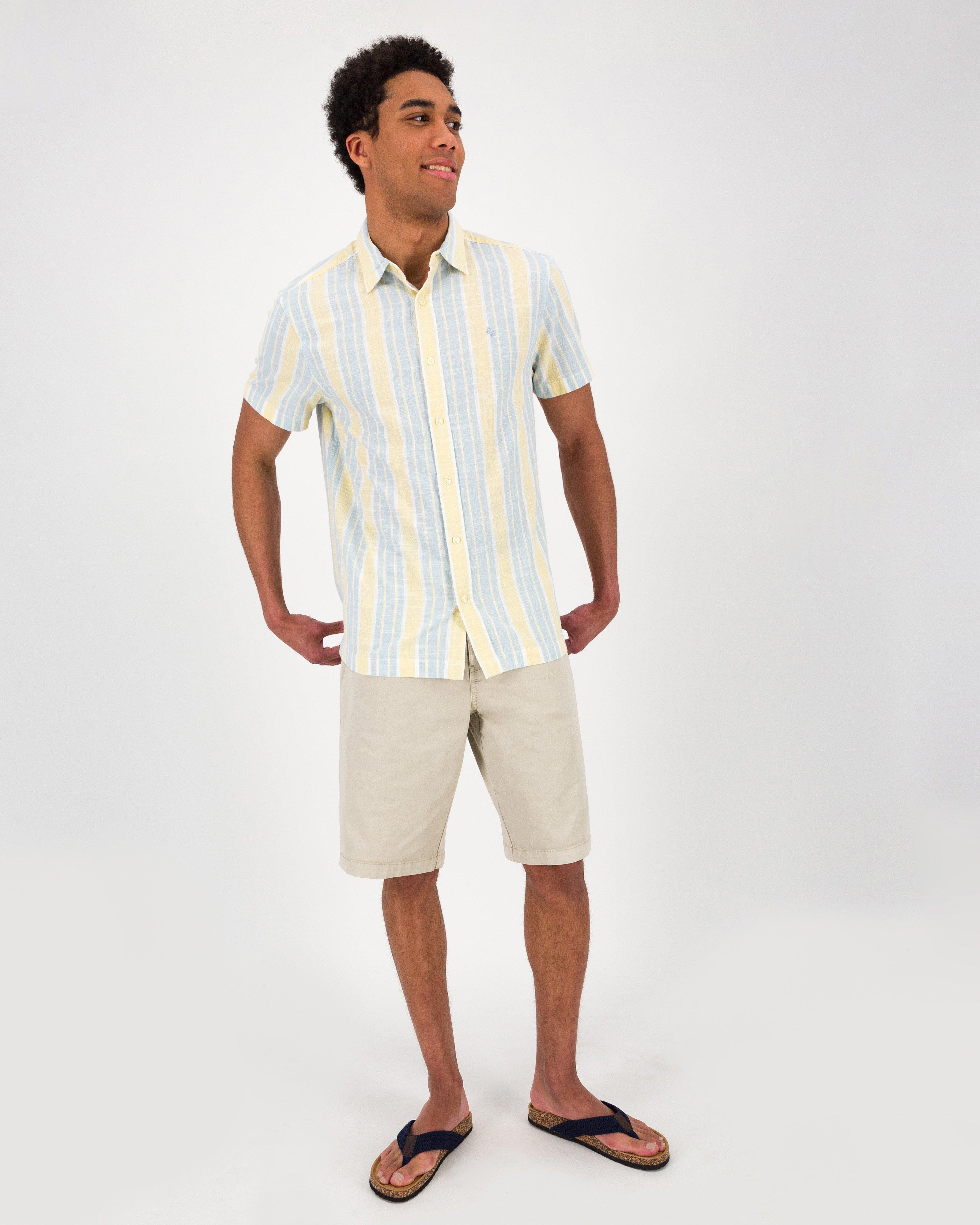 Old Khaki Men’s Harvey Shorts -  Stone