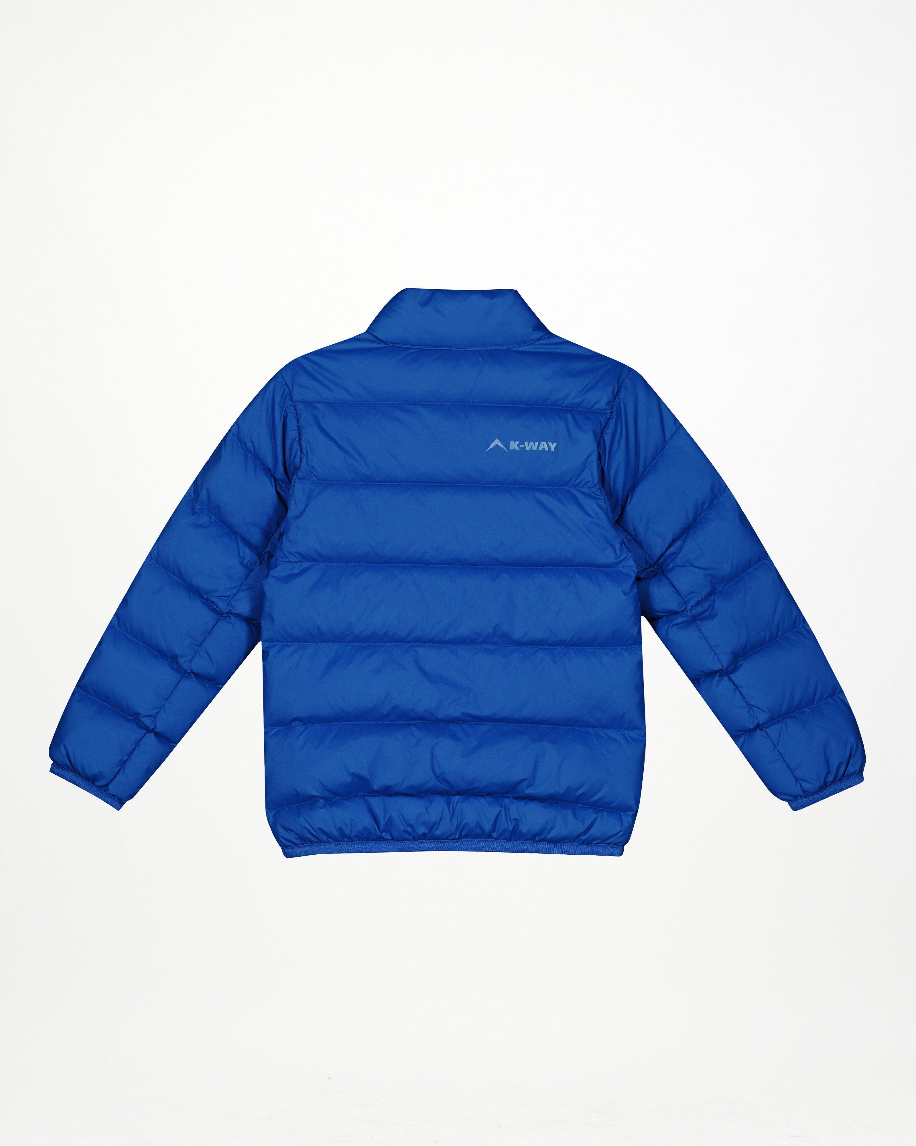 K-Way Kids K-lite Wide Channel Down Puffer Jacket -  Mid Blue