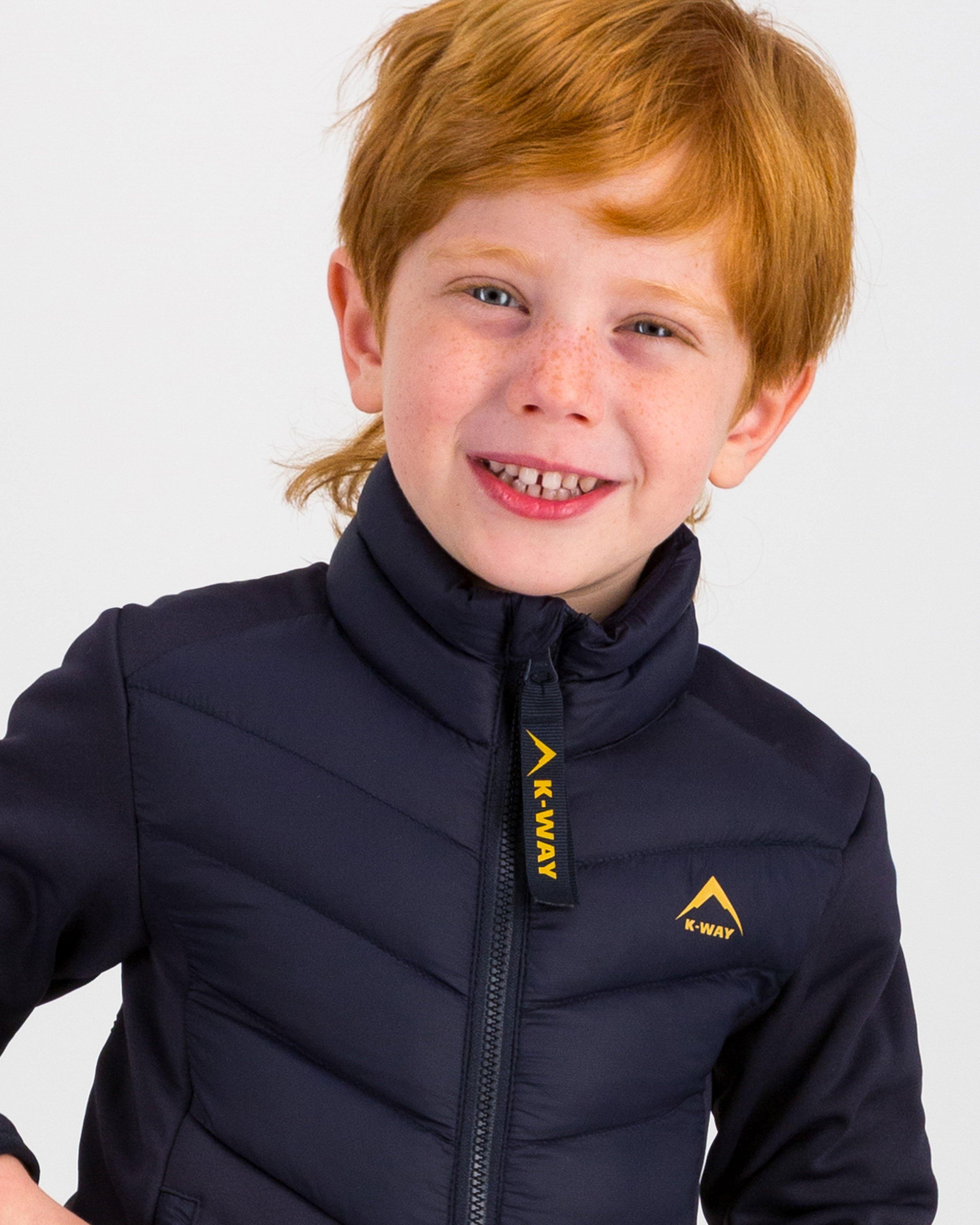 K-Way Kids Hybrid Jacket -  Navy