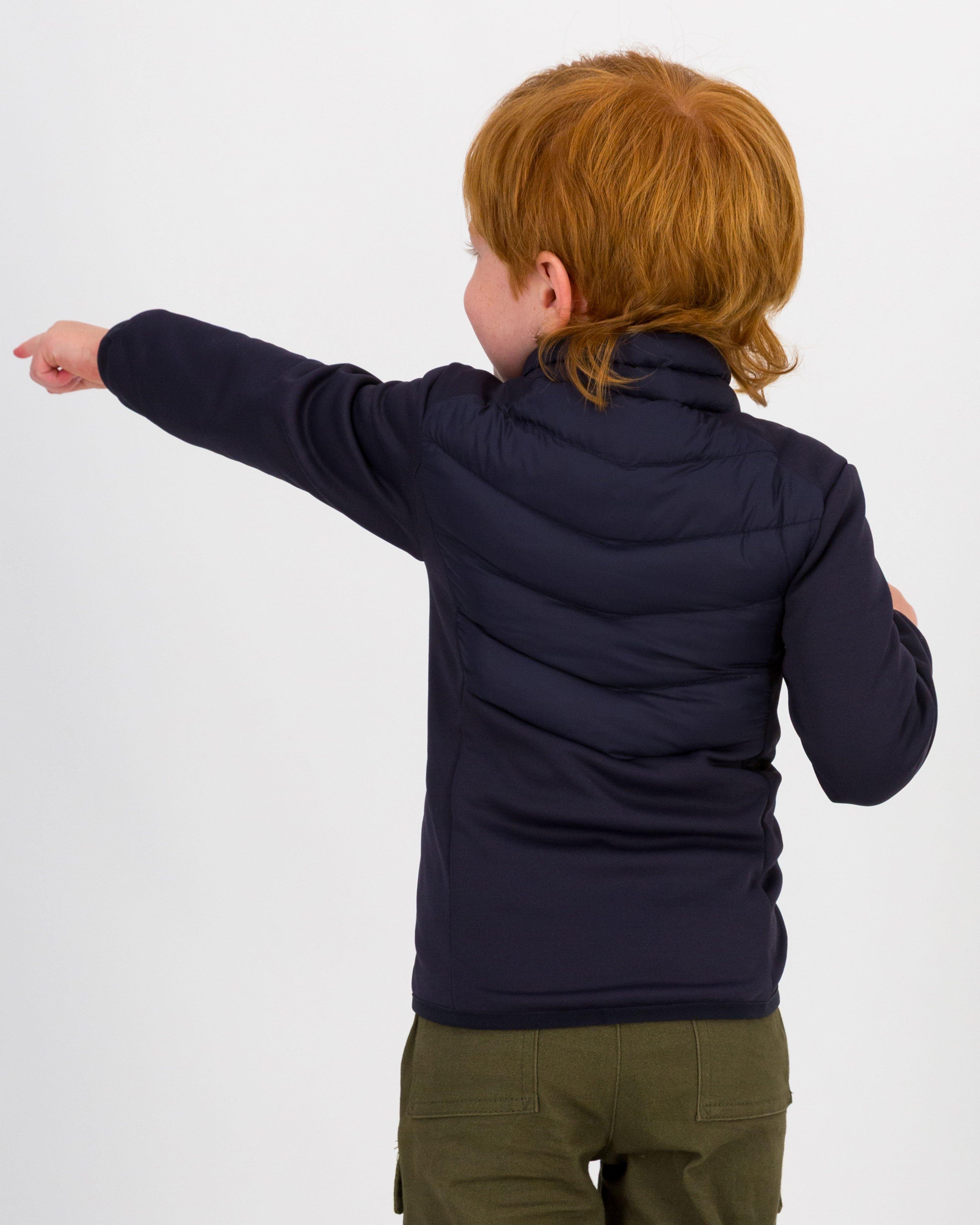 K-Way Kids Hybrid Jacket -  Navy