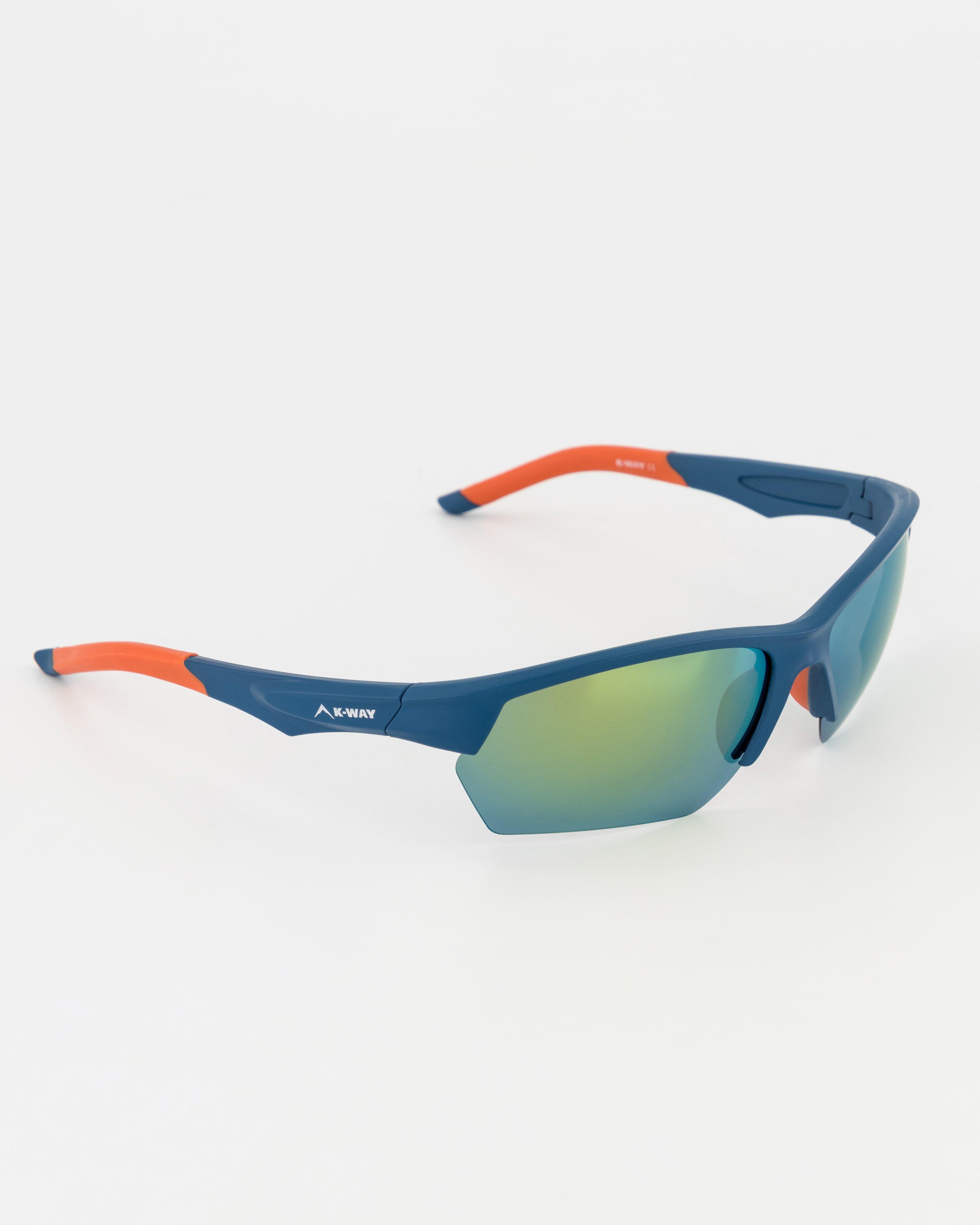 K-Way Gripp Half-Frame Sunglasses -  Navy