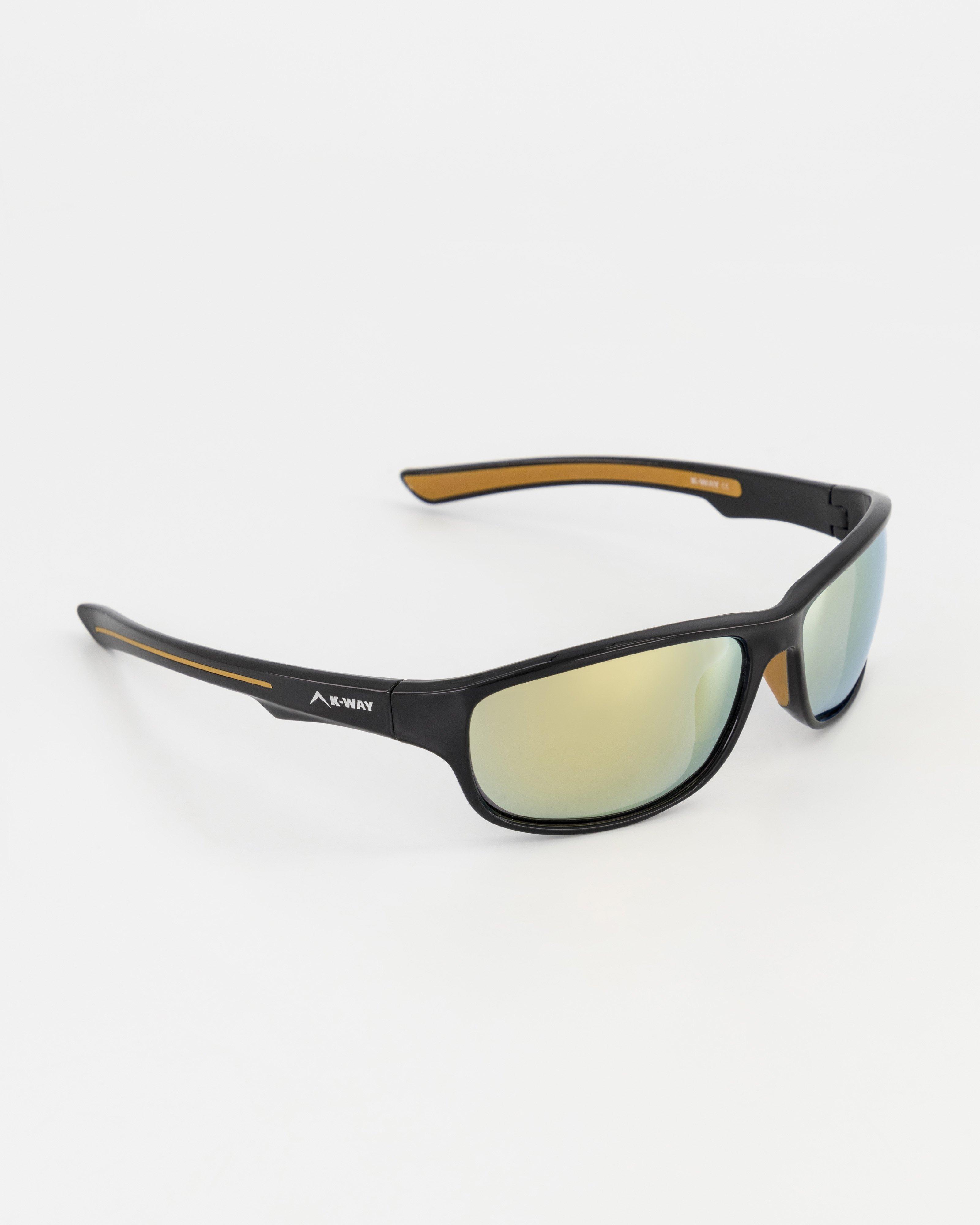 K-Way Oval Trail Sunglasses -  Yellow