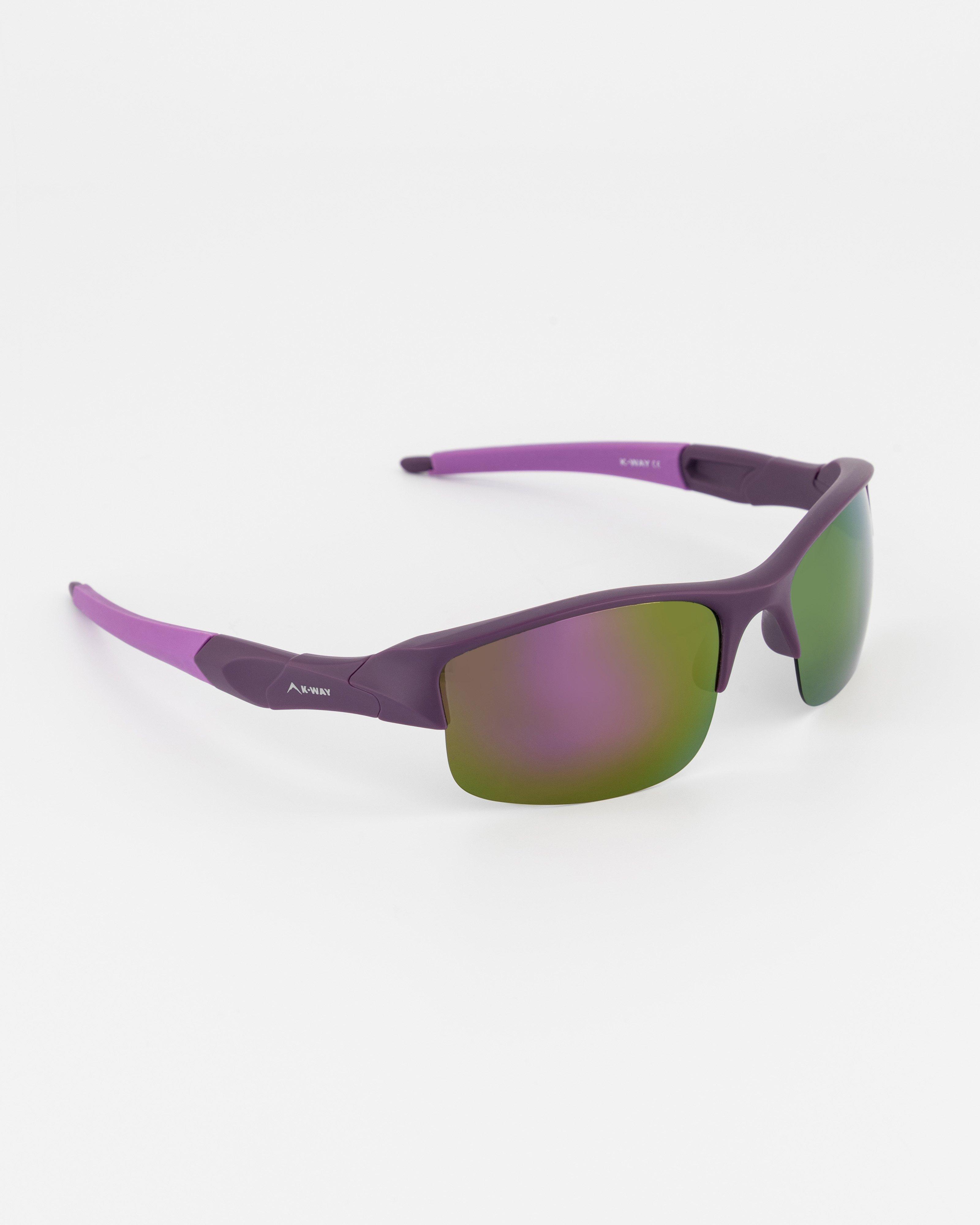 K-Way Half-Rim Sunglasses  -  Berry