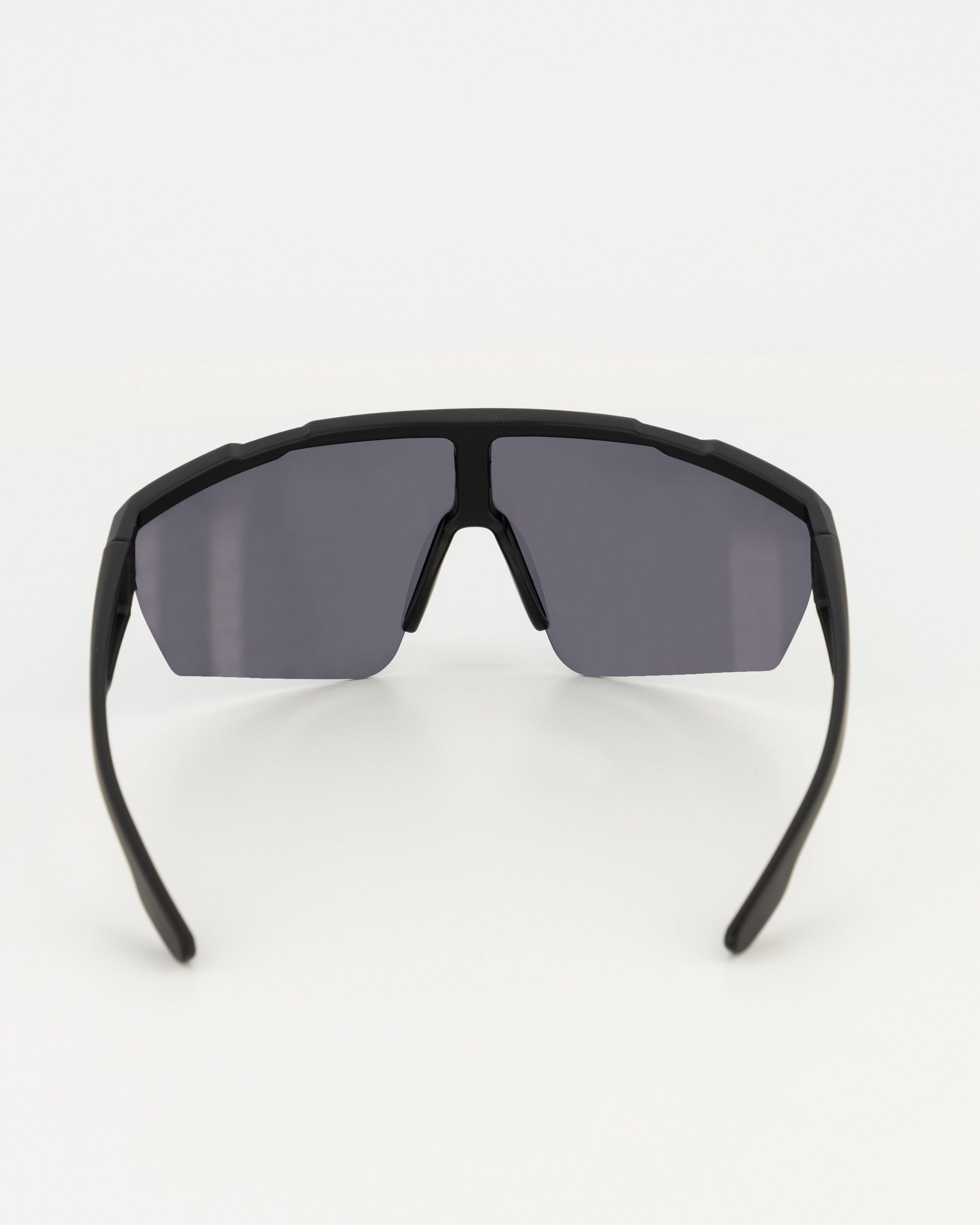 K-Way Wide Shield Sunglasses -  Black