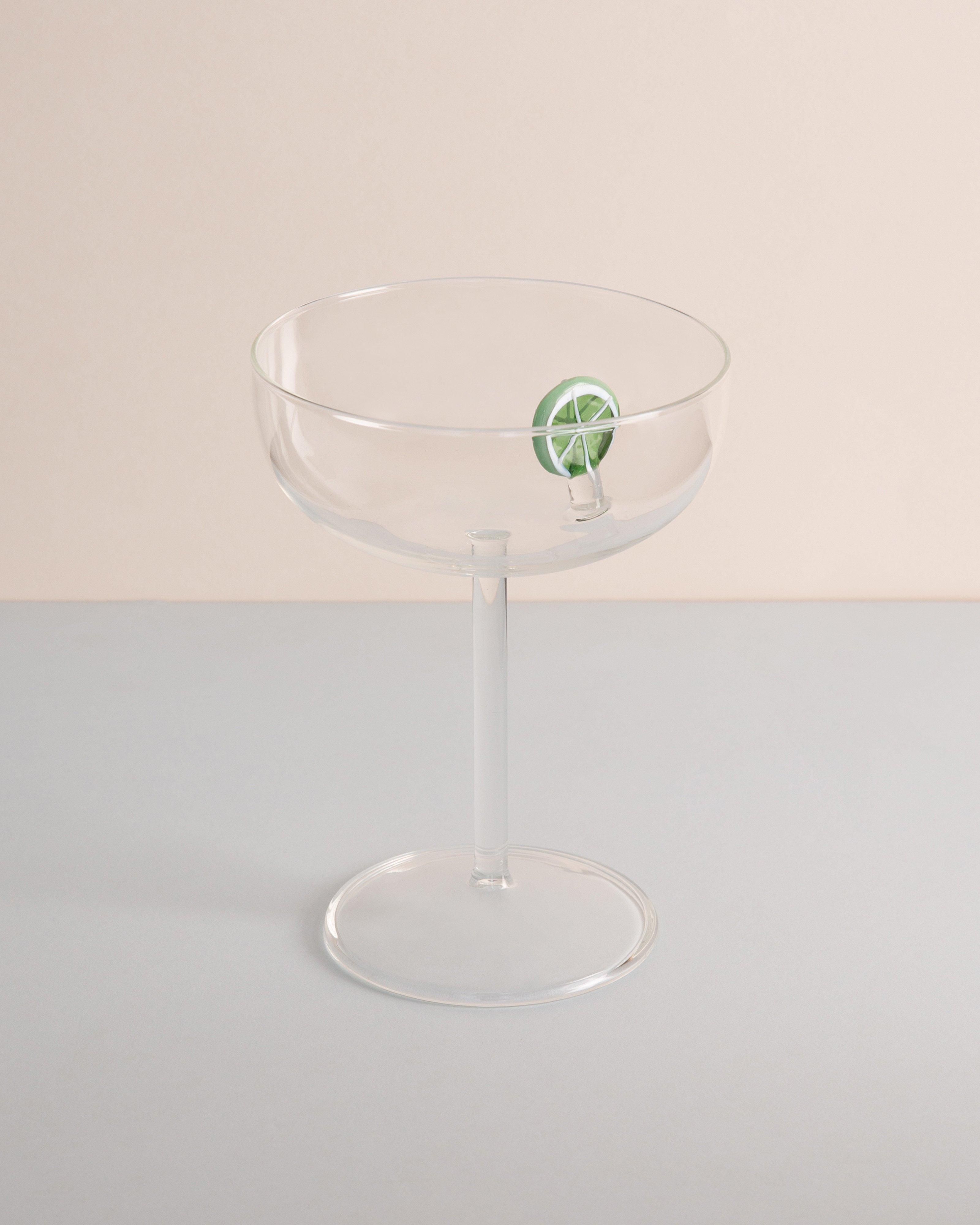 Lime Cocktail Coupe -  No Colour