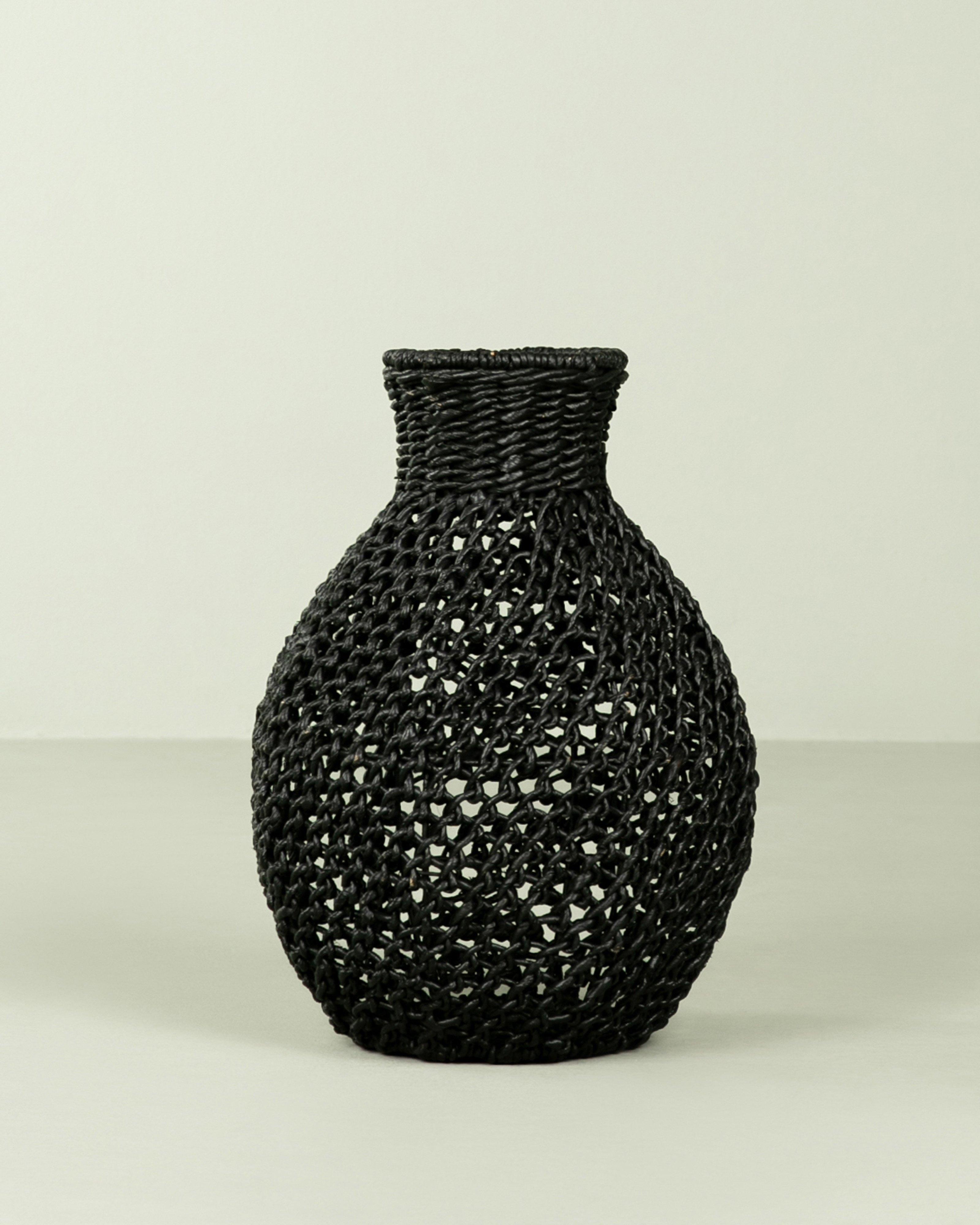Farah Vase -  Black