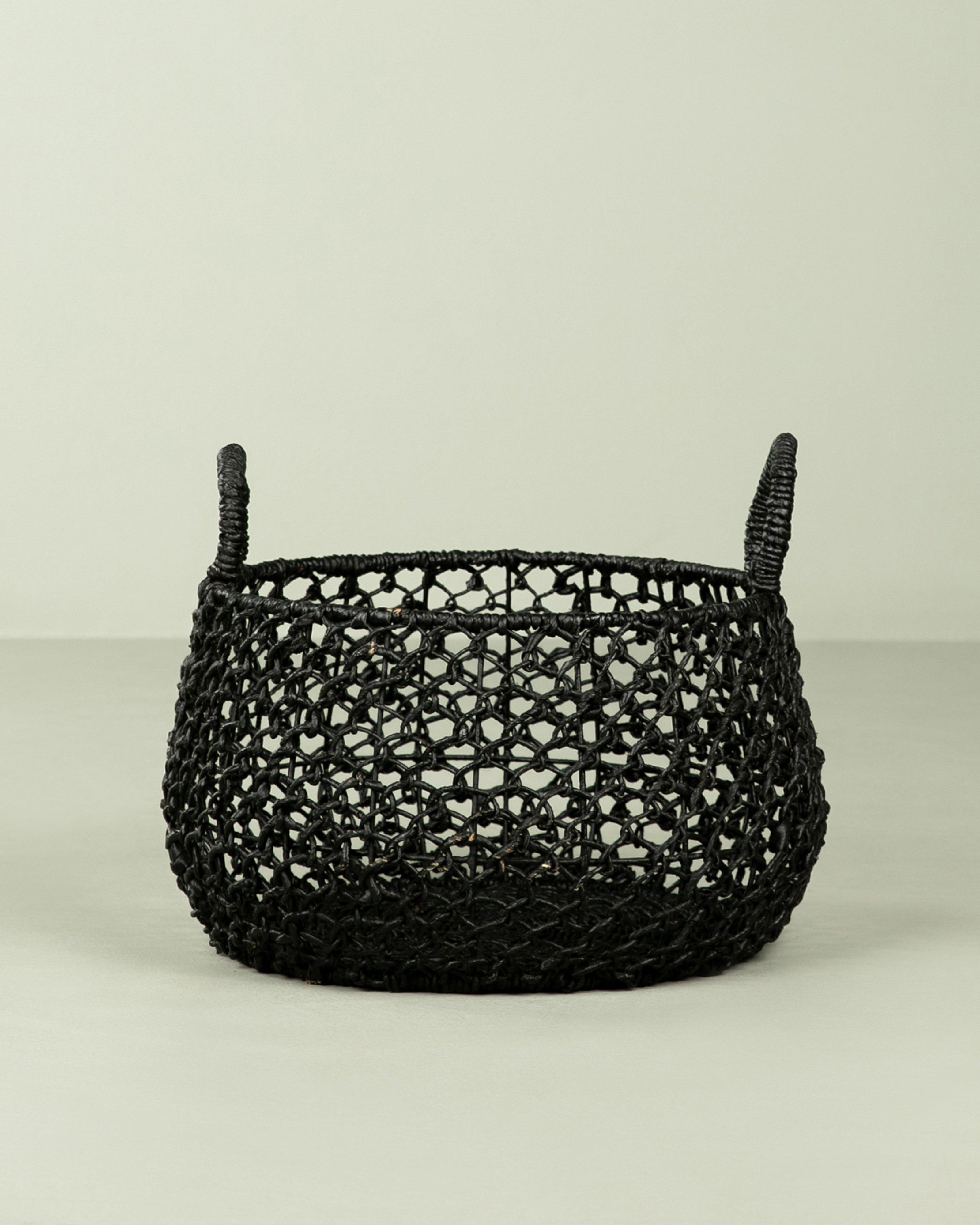 Laia Large Basket -  Black