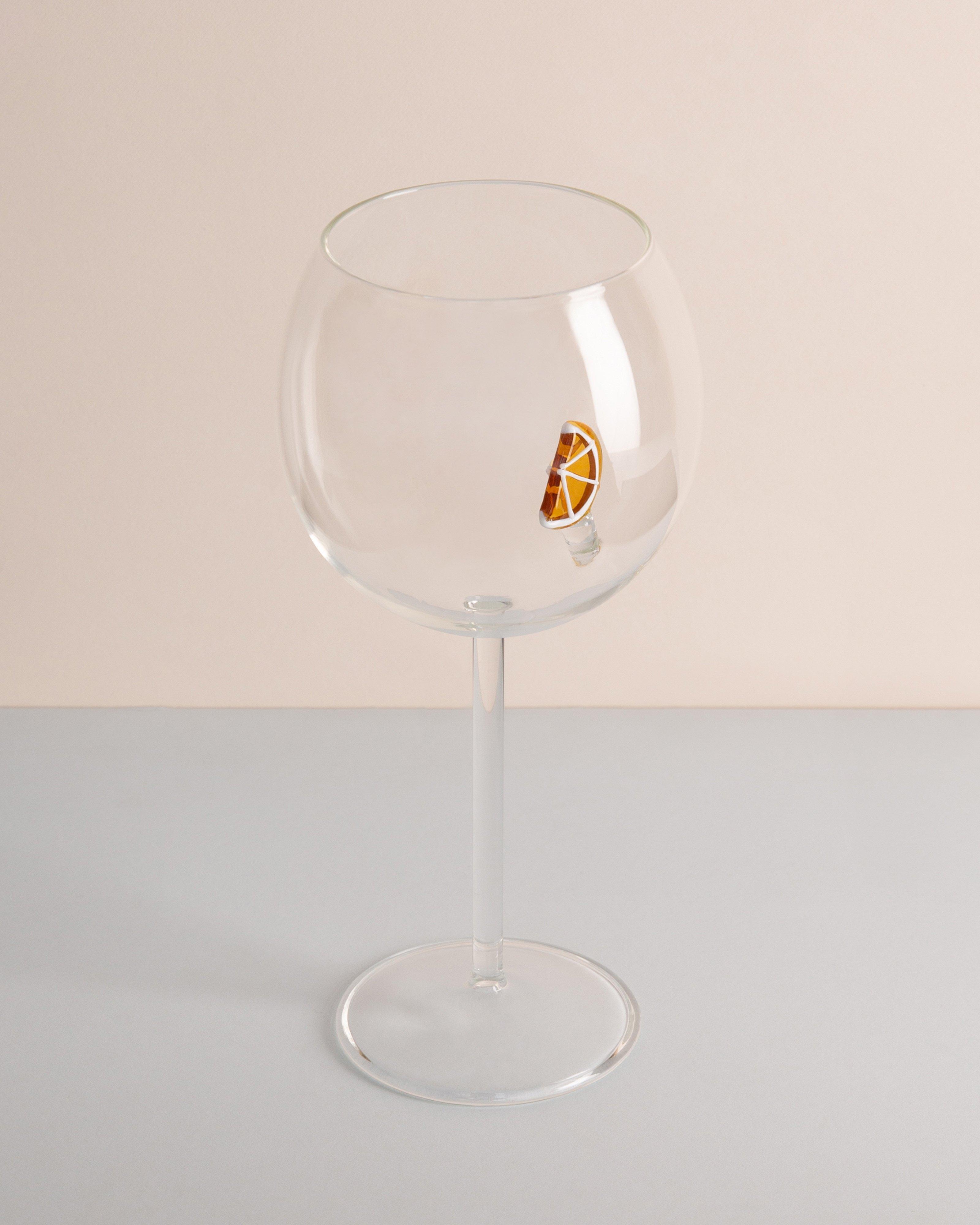 Orange Cocktail Copa Glass -  No Colour
