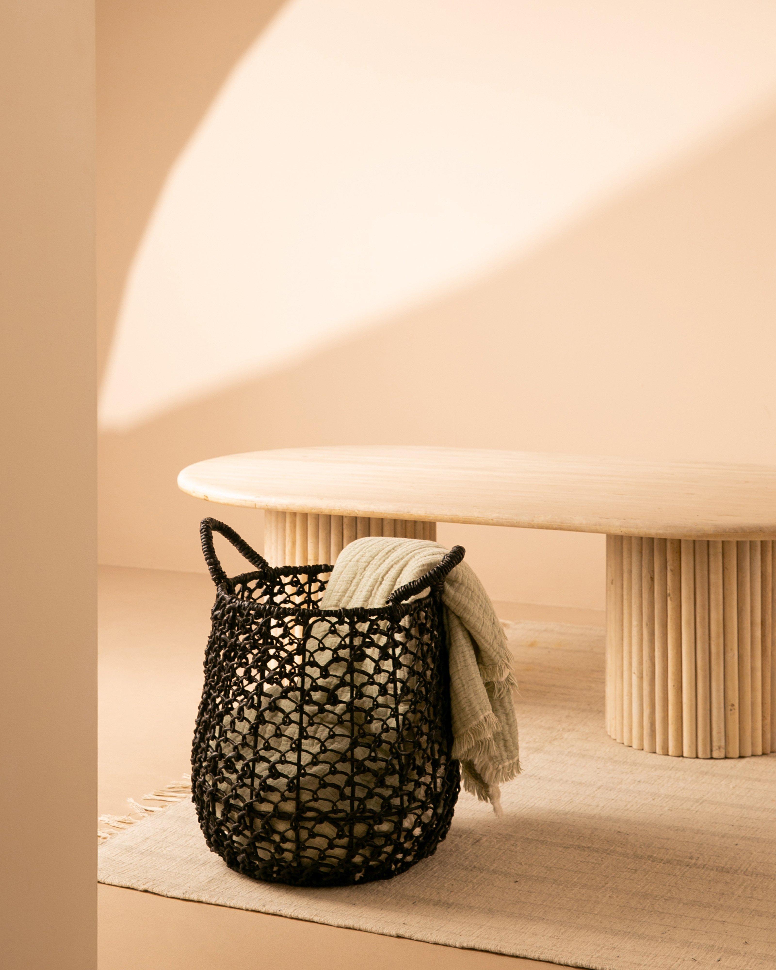 Laia Medium Basket -  Black