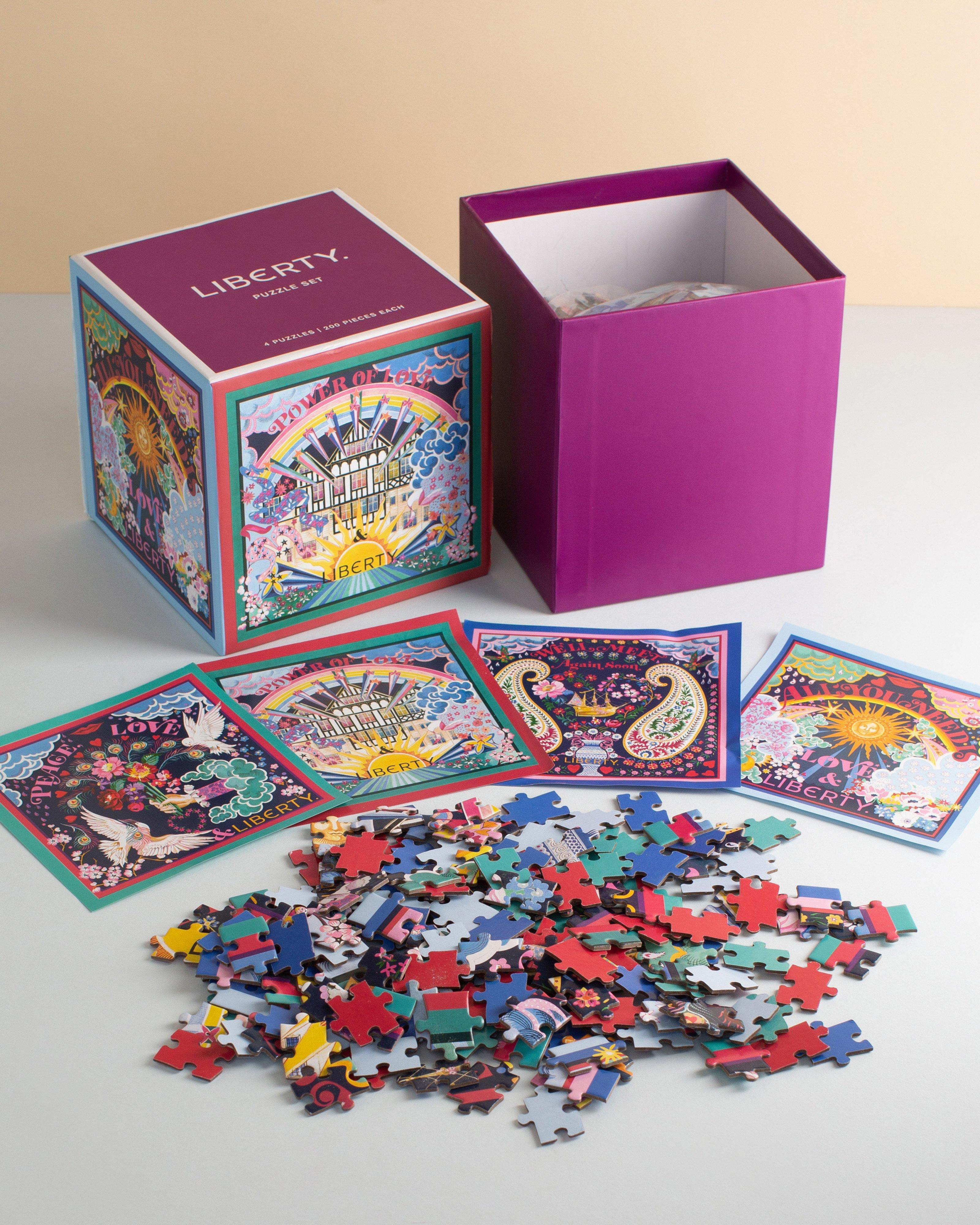 Liberty Power of Love Set of 4 Puzzles -  Assorted