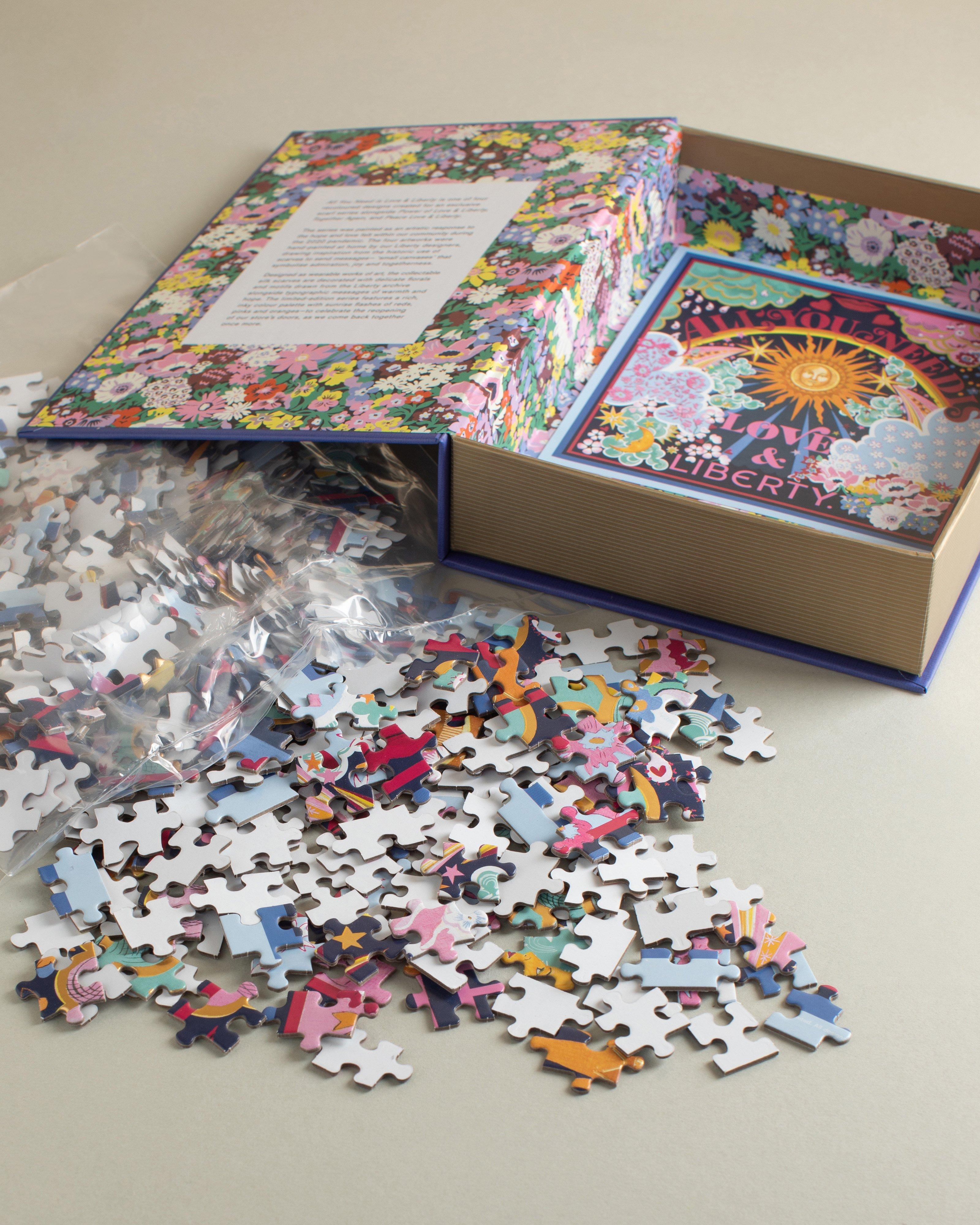  Liberty All You Need Is Love 500 Piece Book Puzzle -  Assorted