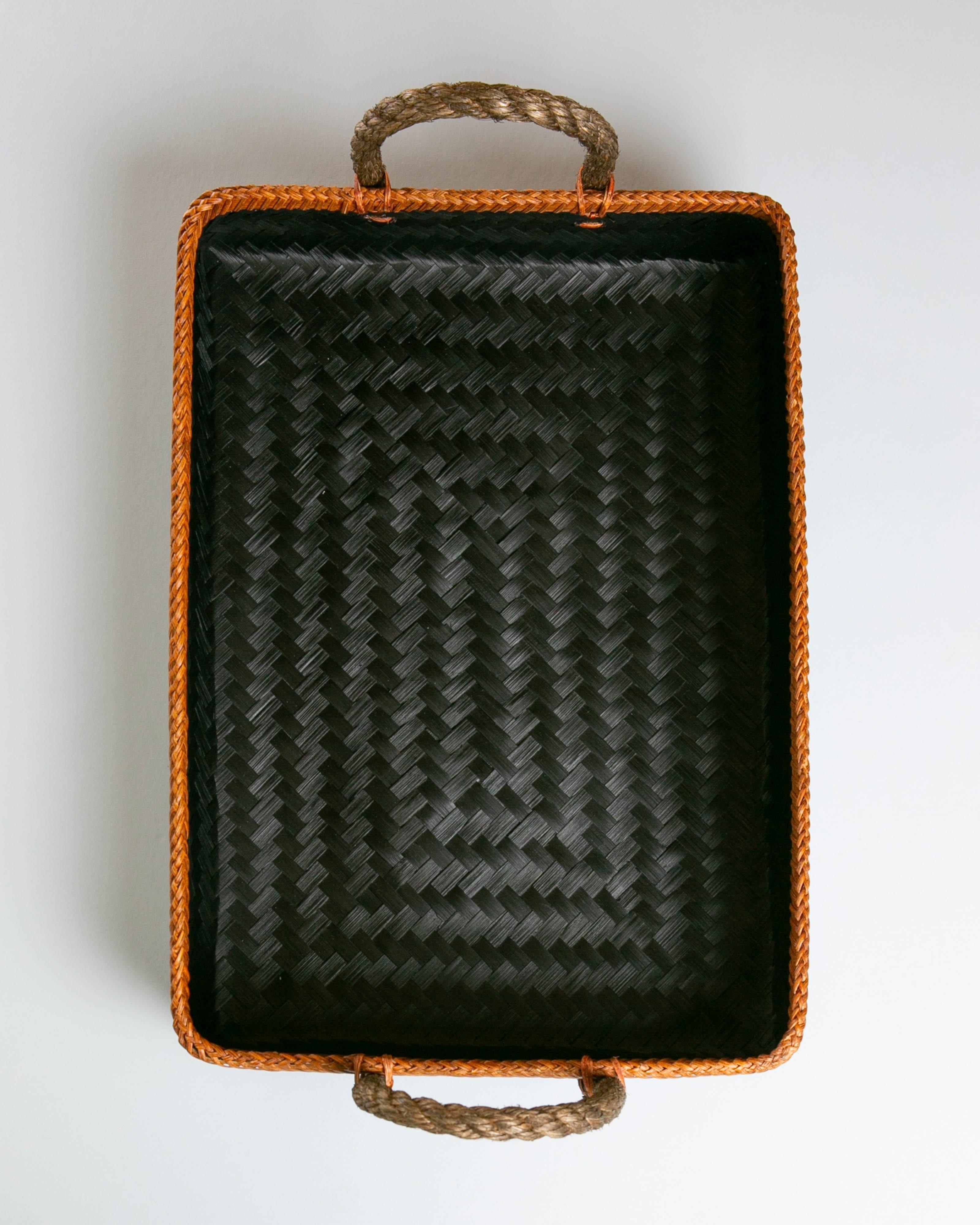 Bamboo Tray -  Black