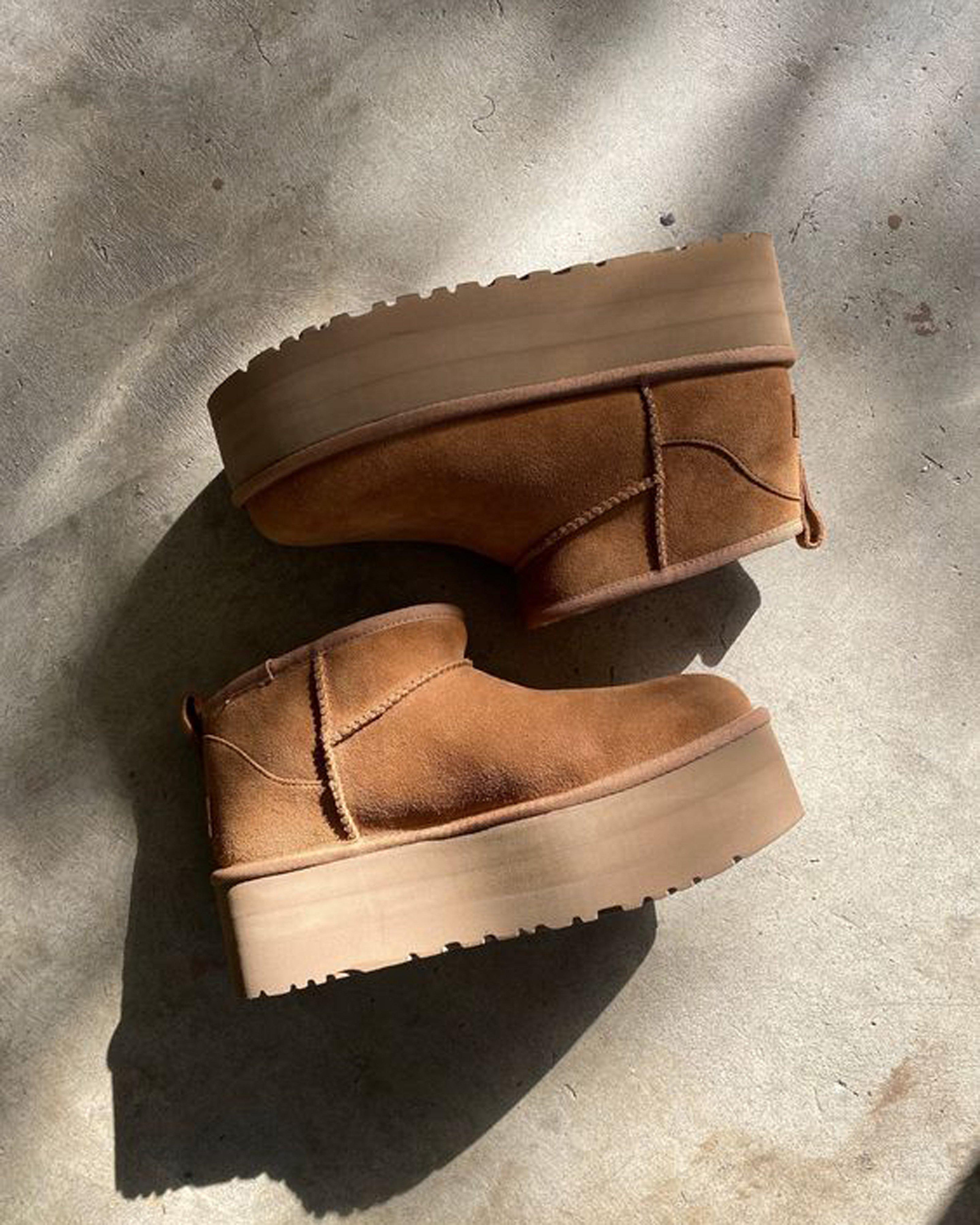 Ugg Classic Ultra Mini Platform Boot -  Tan