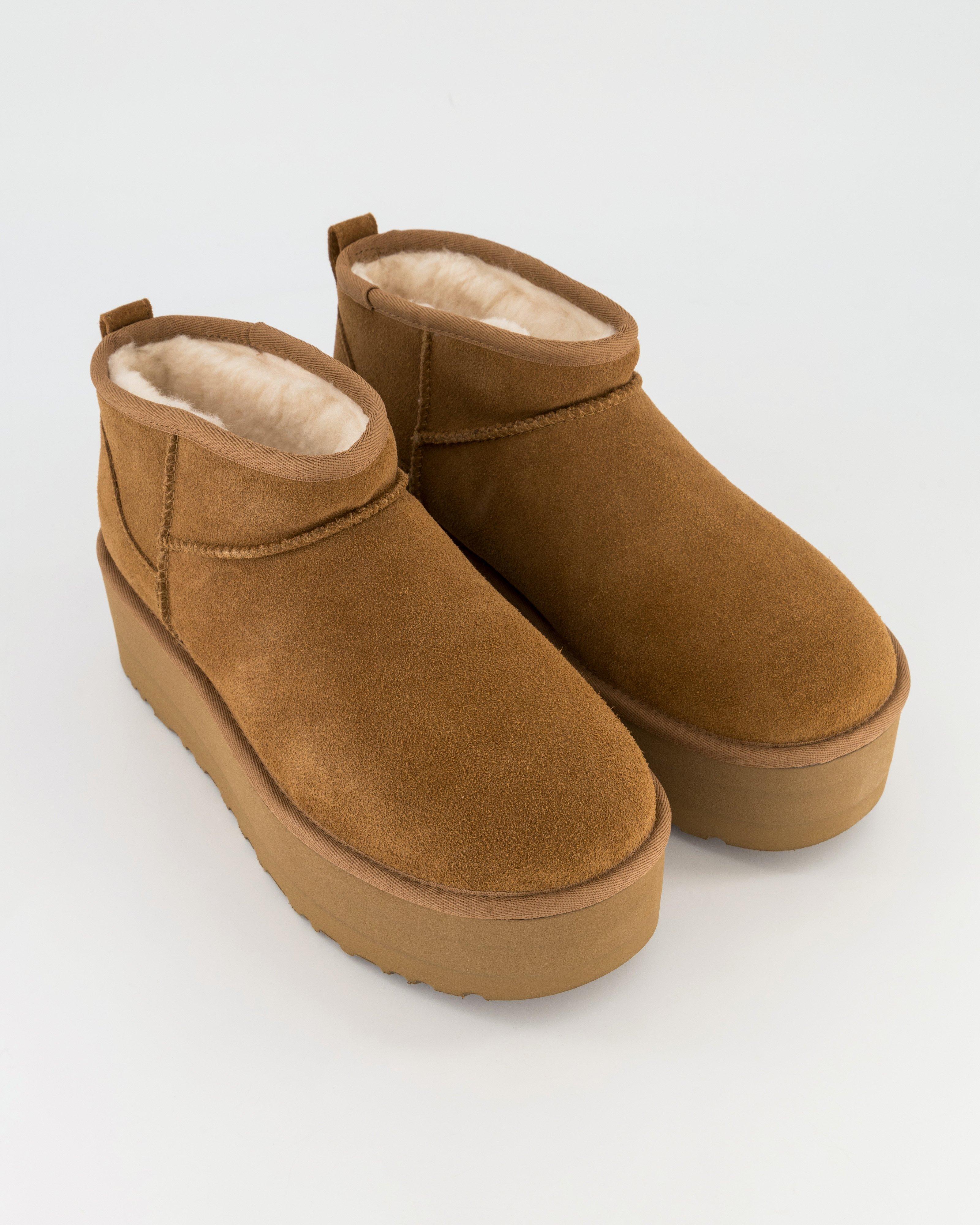 Ugg Classic Ultra Mini Platform Boot -  Tan